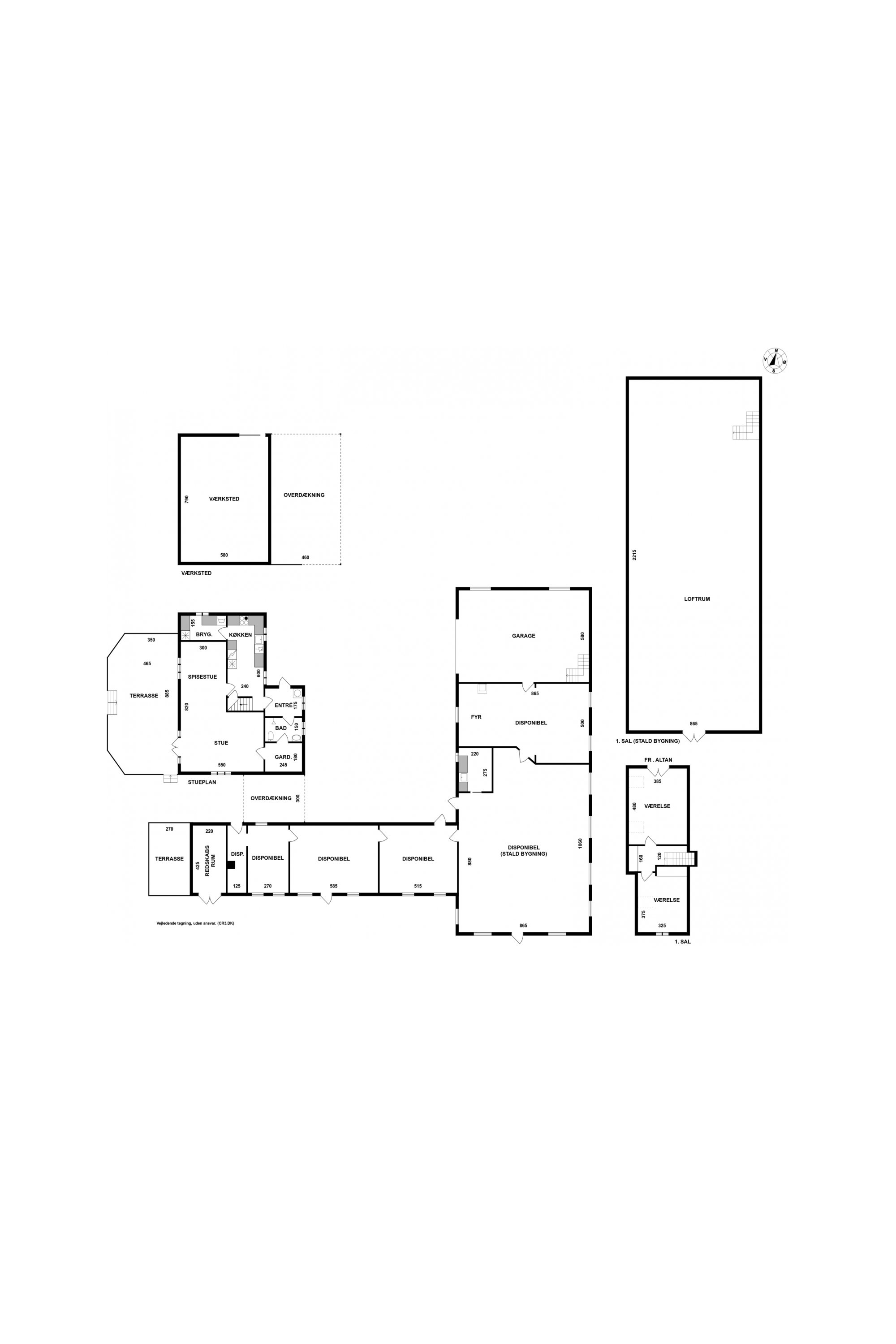 Plantegninger billede af Kirkestien 10, Tjæreby, 3400 Hillerød