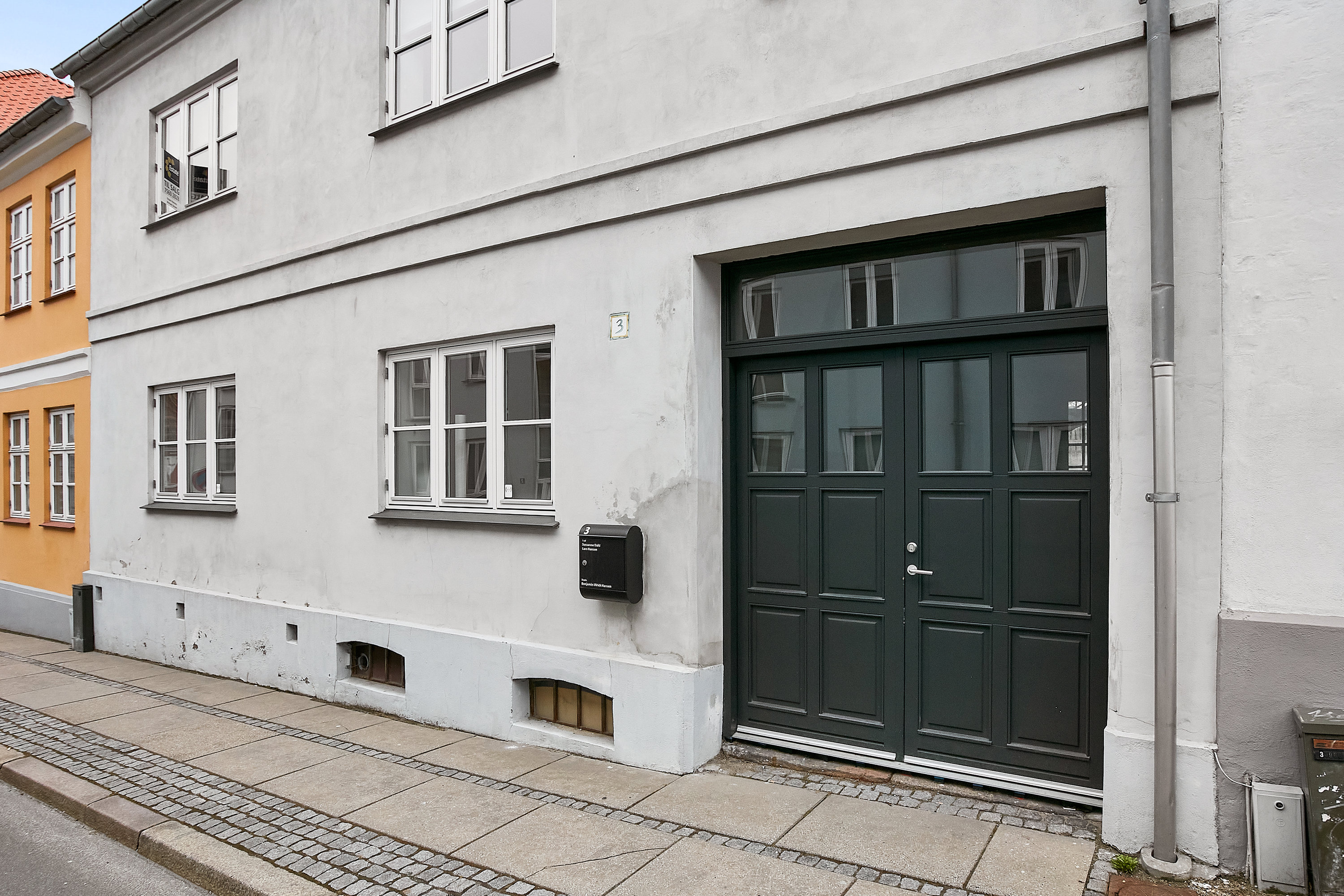 Miniaturebillede 1: facade fra vejen. Billede af Kildegade 3, Midtbyen, 8700 Horsens