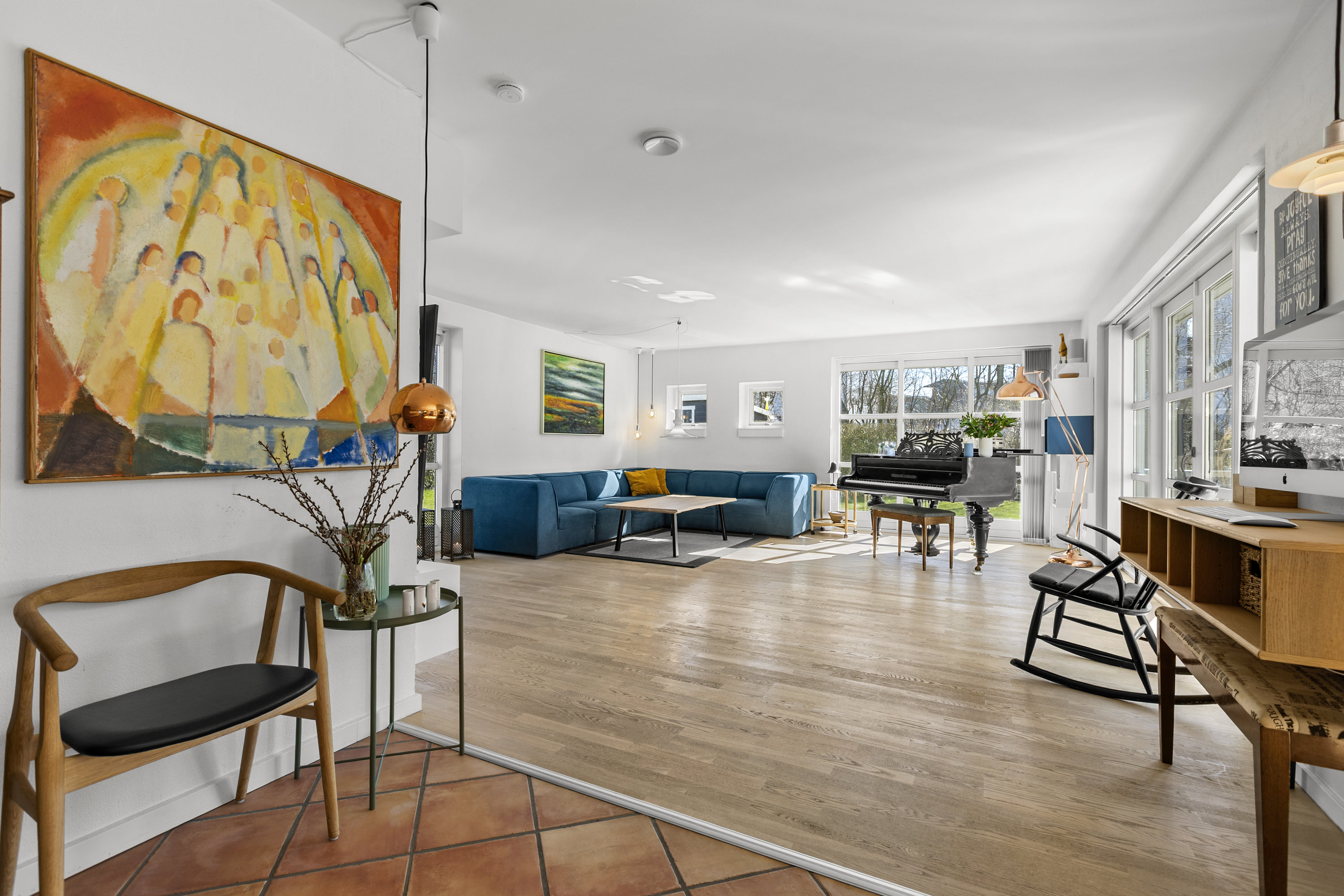 Fremhævet stue billede i fuldskærmstilstand. Billede af Gråstenvej 7, 4200 Slagelse