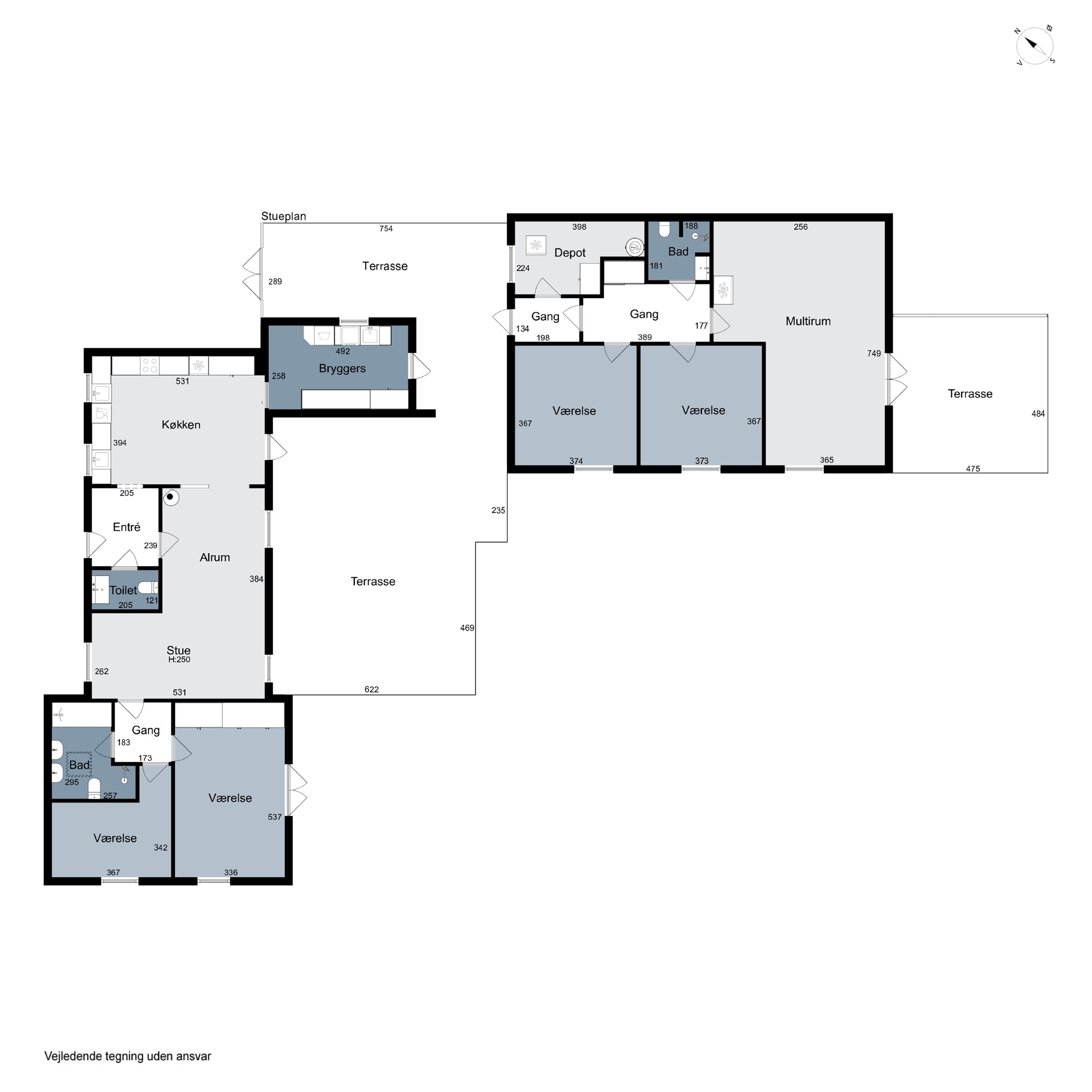 Plantegninger billede af Vejenbrødvej 34, 2980 Kokkedal