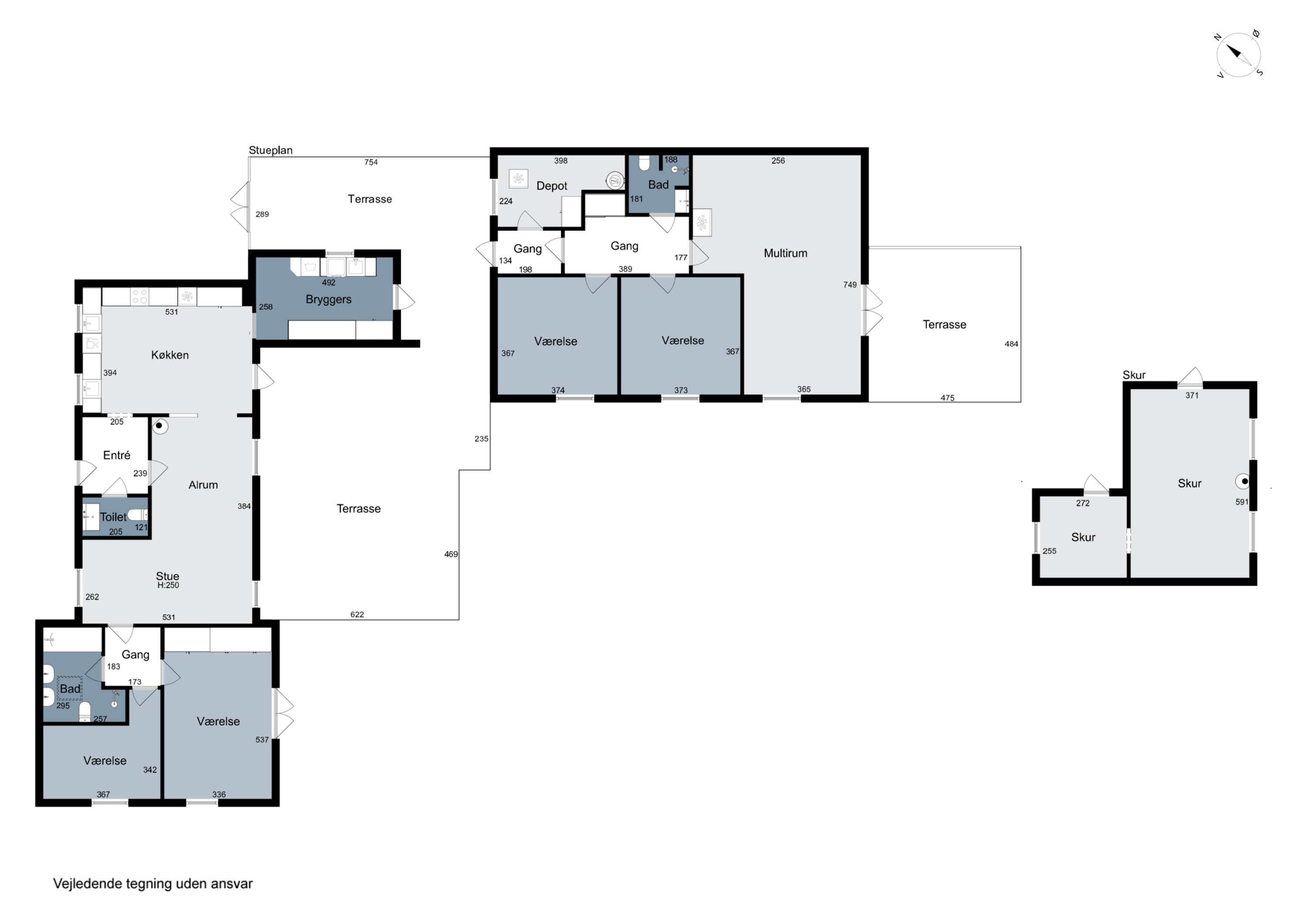 Plantegninger billede af Vejenbrødvej 34, 2980 Kokkedal