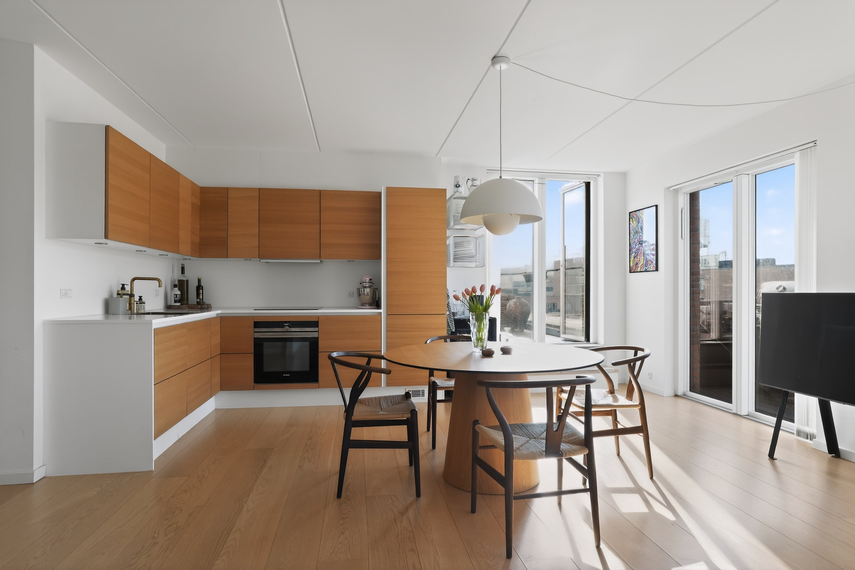 Fremhævet køkken billede i fuldskærmstilstand. Billede af Ingrid Marievej 52, 5. tv., 2500 Valby