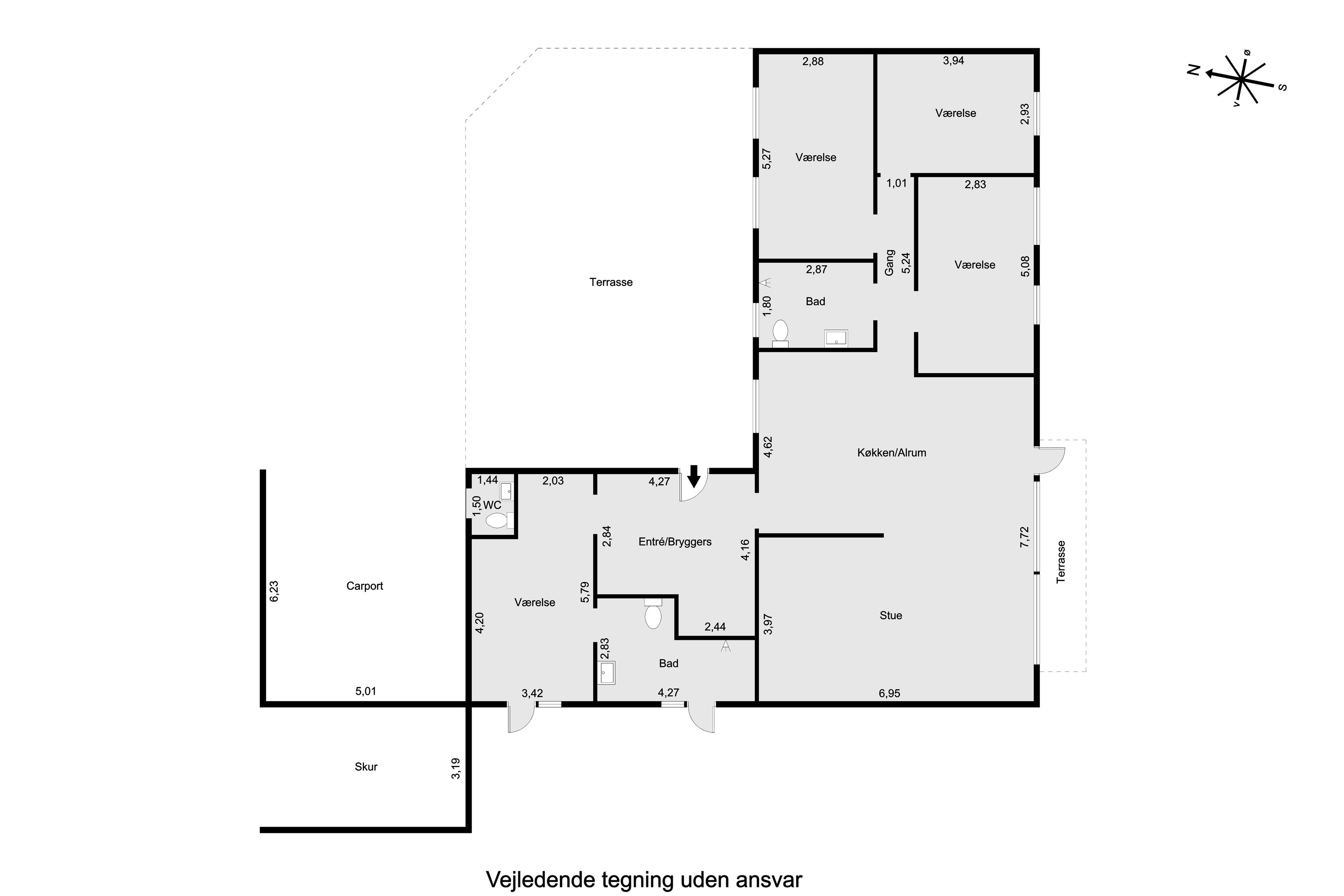 Plantegninger billede af Møgelgårdsvej 35, 8520 Lystrup
