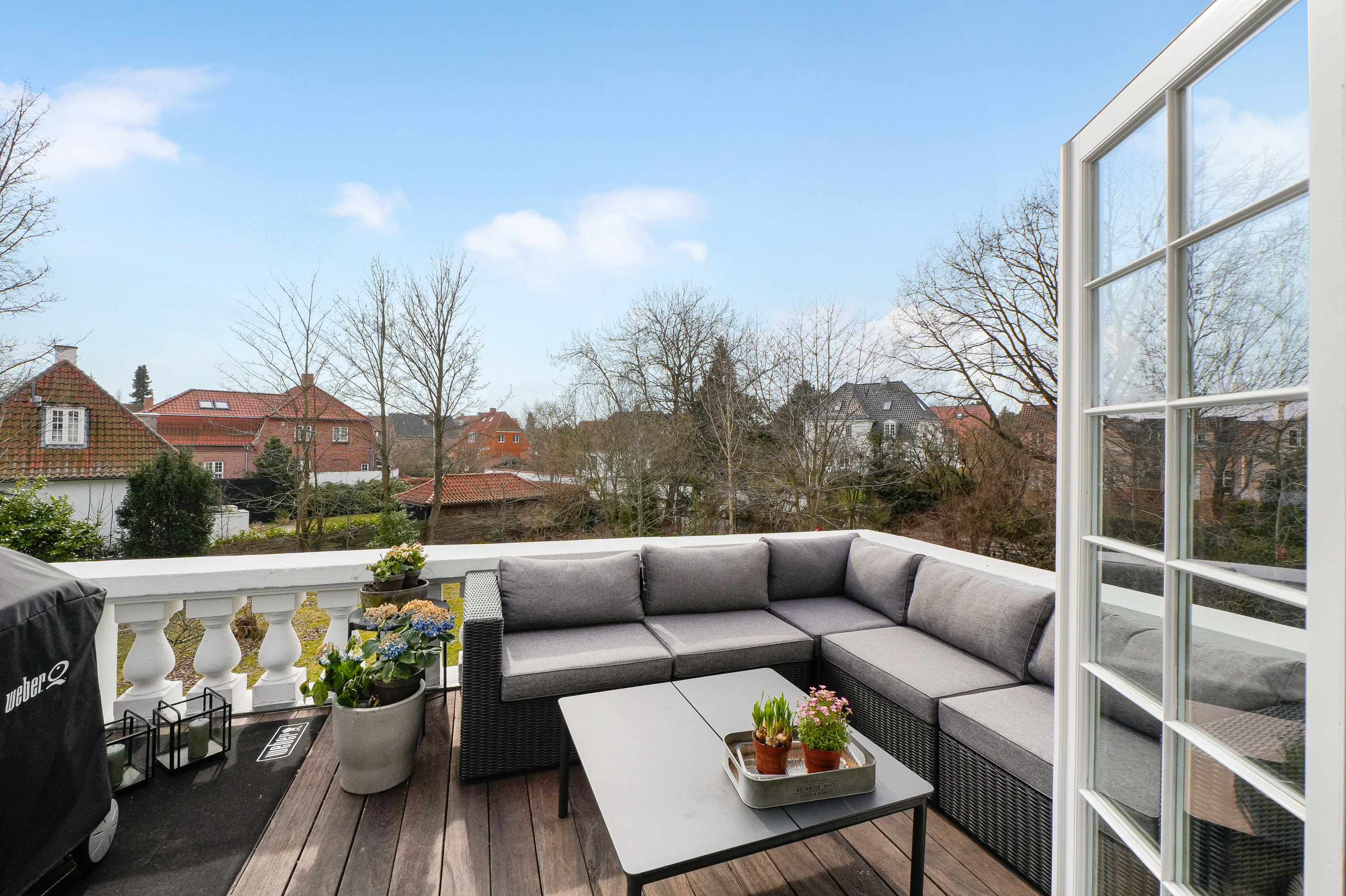 Fremhævet altan billede i fuldskærmstilstand. Billede af Kildegårdsvej 31B, 2900 Hellerup