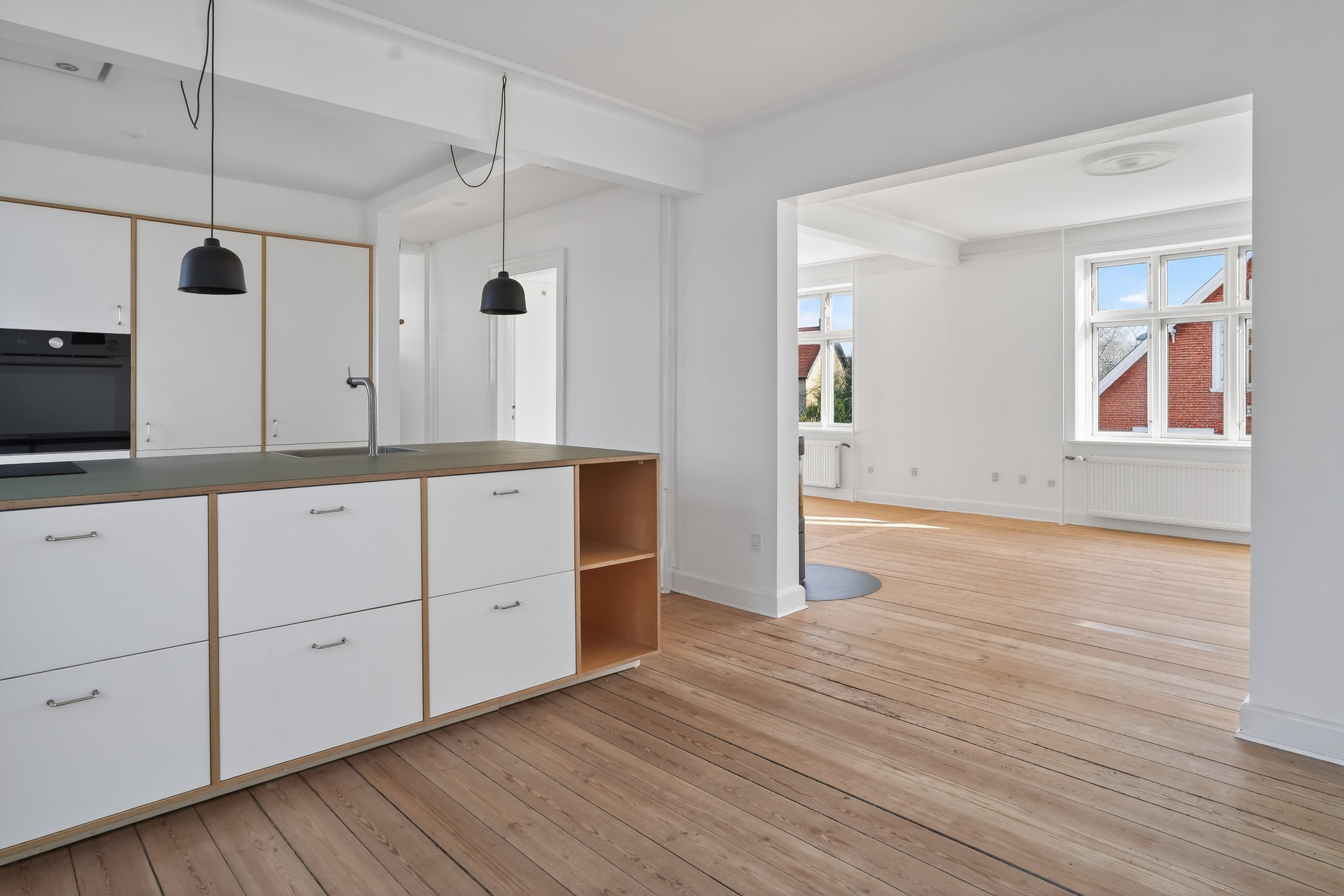Fremhævet køkken billede i fuldskærmstilstand. Billede af Rosenvænget 5, 3000 Helsingør