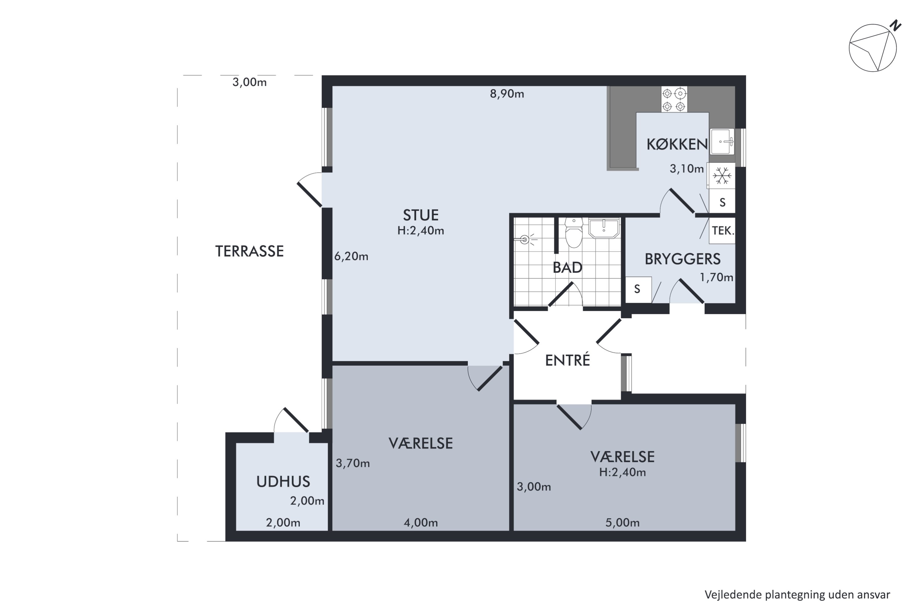 Plantegninger billede af Hindbærhegnet 8, Høje Taastrup, 2630 Taastrup