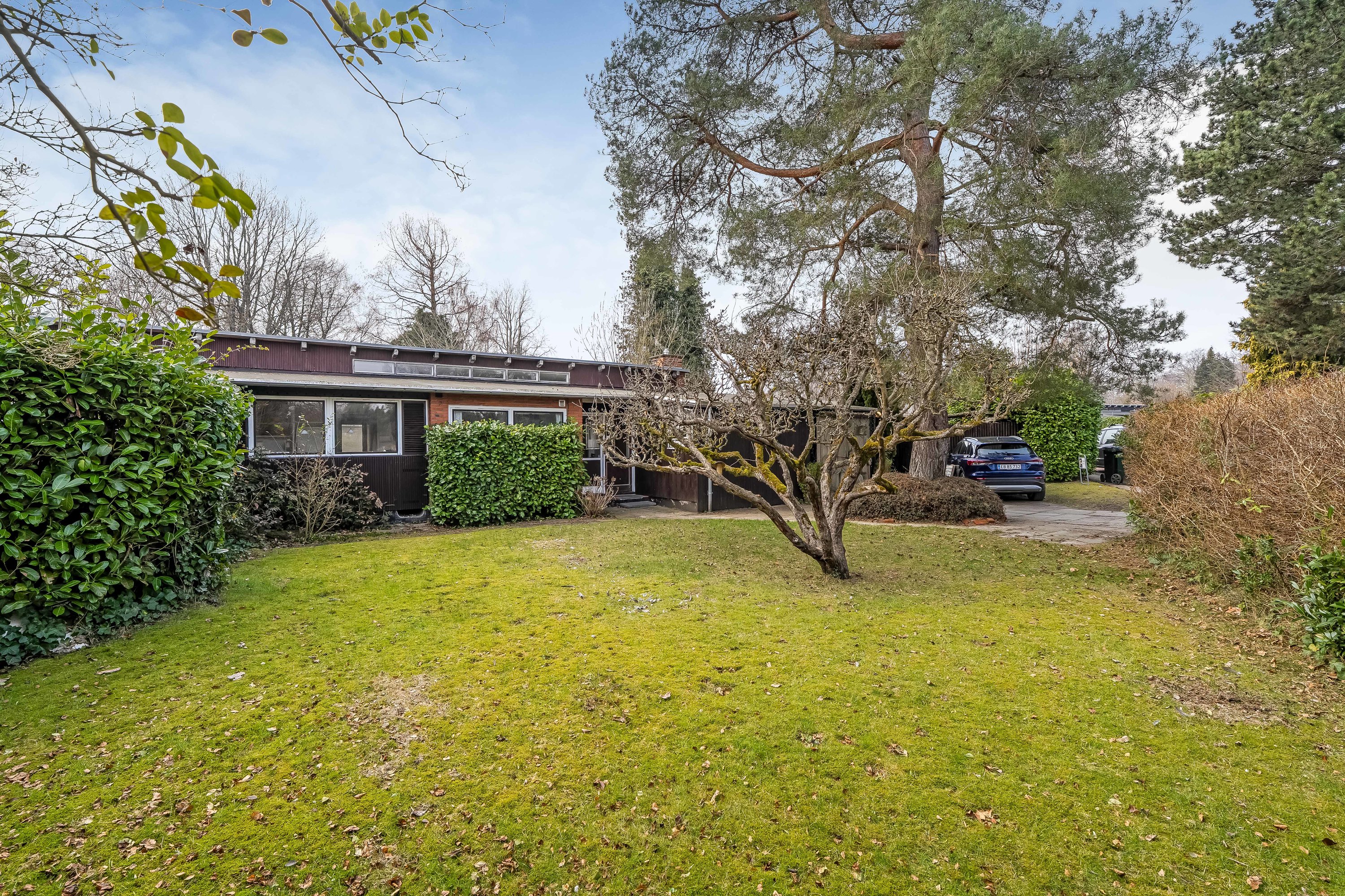 Miniaturebillede 1: facade. Billede af Skovtoftebakken 11, 2830 Virum