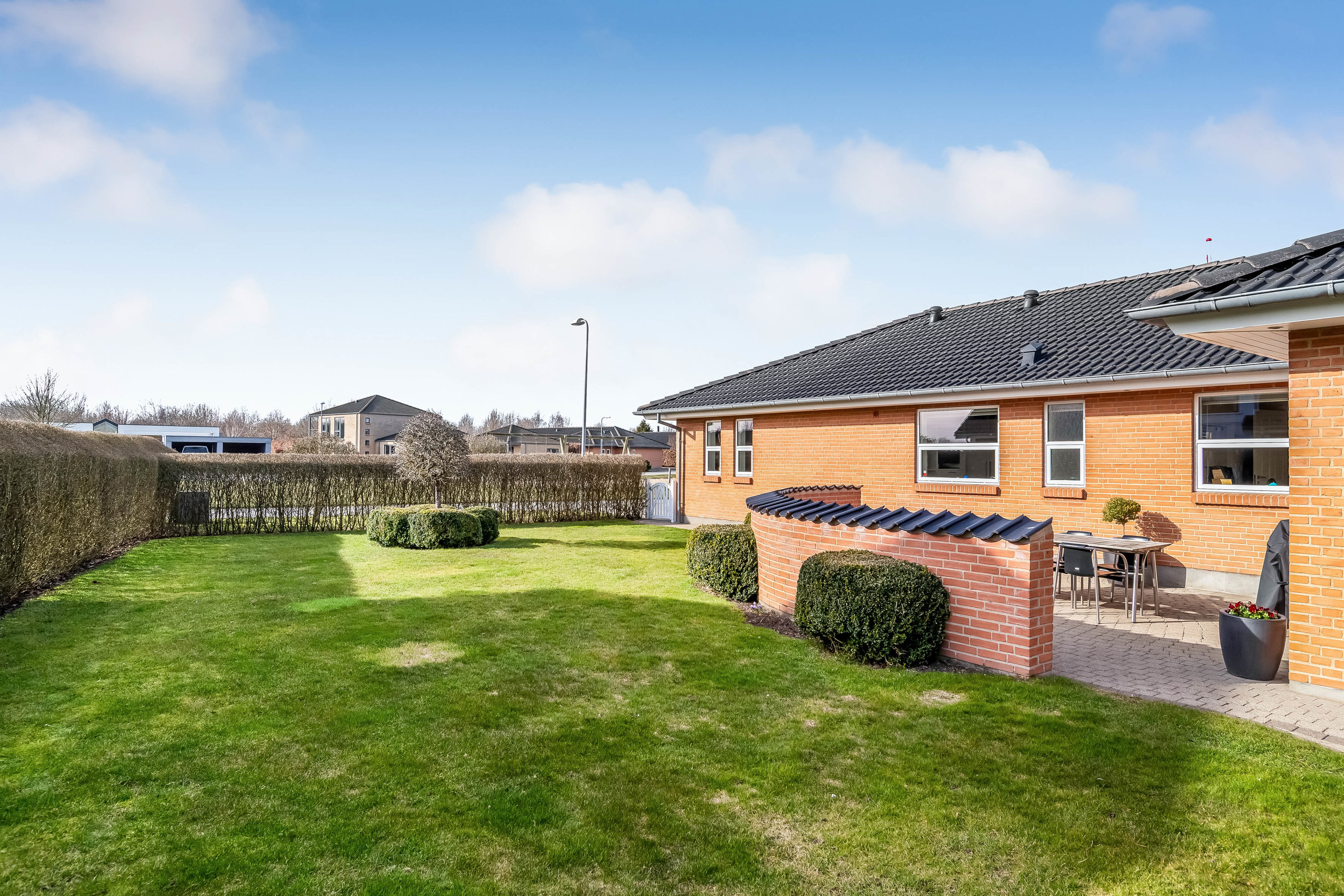 Fremhævet have billede i fuldskærmstilstand. Billede af Skovvikken 34, Mejrup, 7500 Holstebro