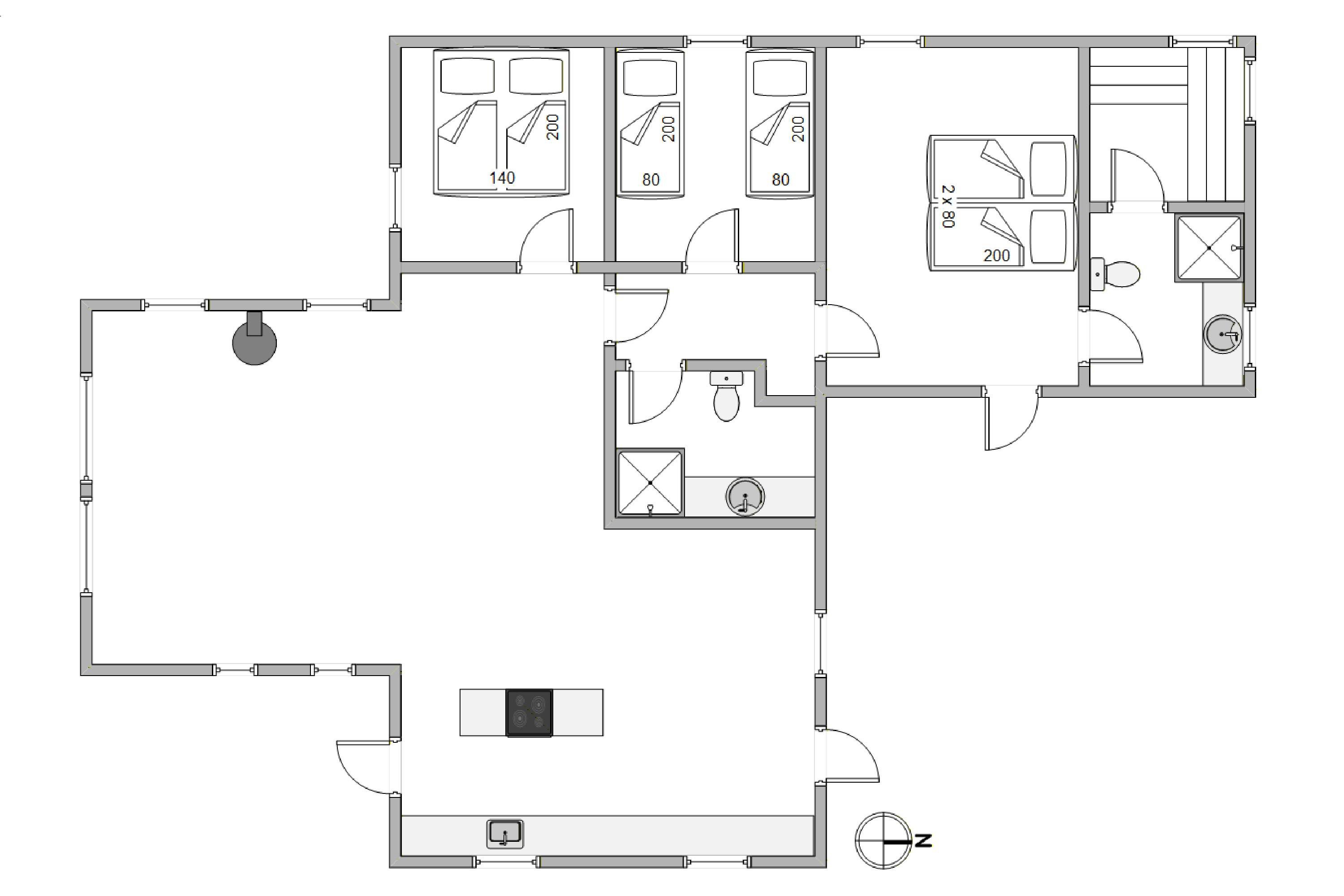 Plantegninger billede af Karen Brands Vej 131, 6960 Hvide Sande