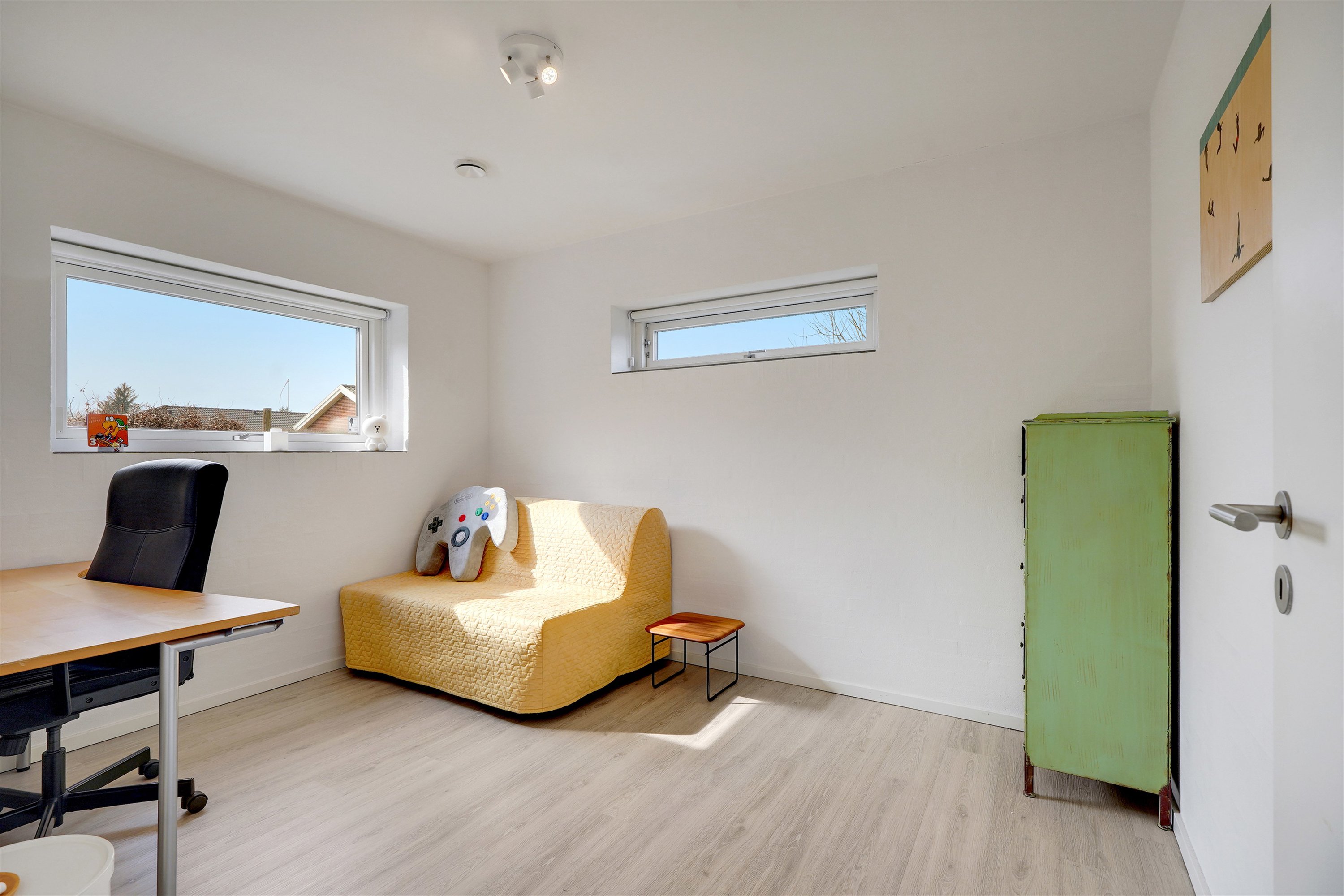 Fremhævet værelse billede i fuldskærmstilstand. Billede af Lillevang 110, 7190 Billund