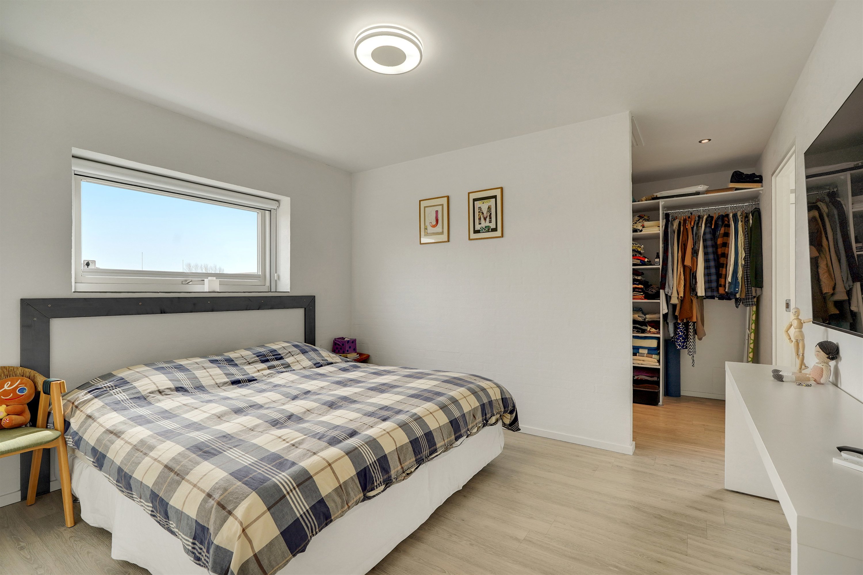 Fremhævet soveværelse billede i fuldskærmstilstand. Billede af Lillevang 110, 7190 Billund