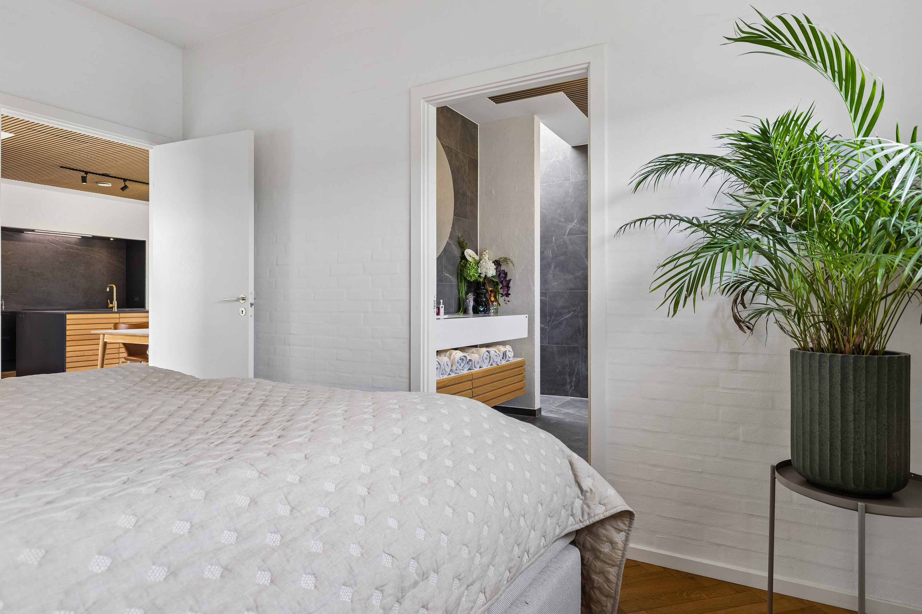 Fremhævet soveværelse billede i fuldskærmstilstand. Billede af Lille Dalby Ager 6, 8722 Hedensted