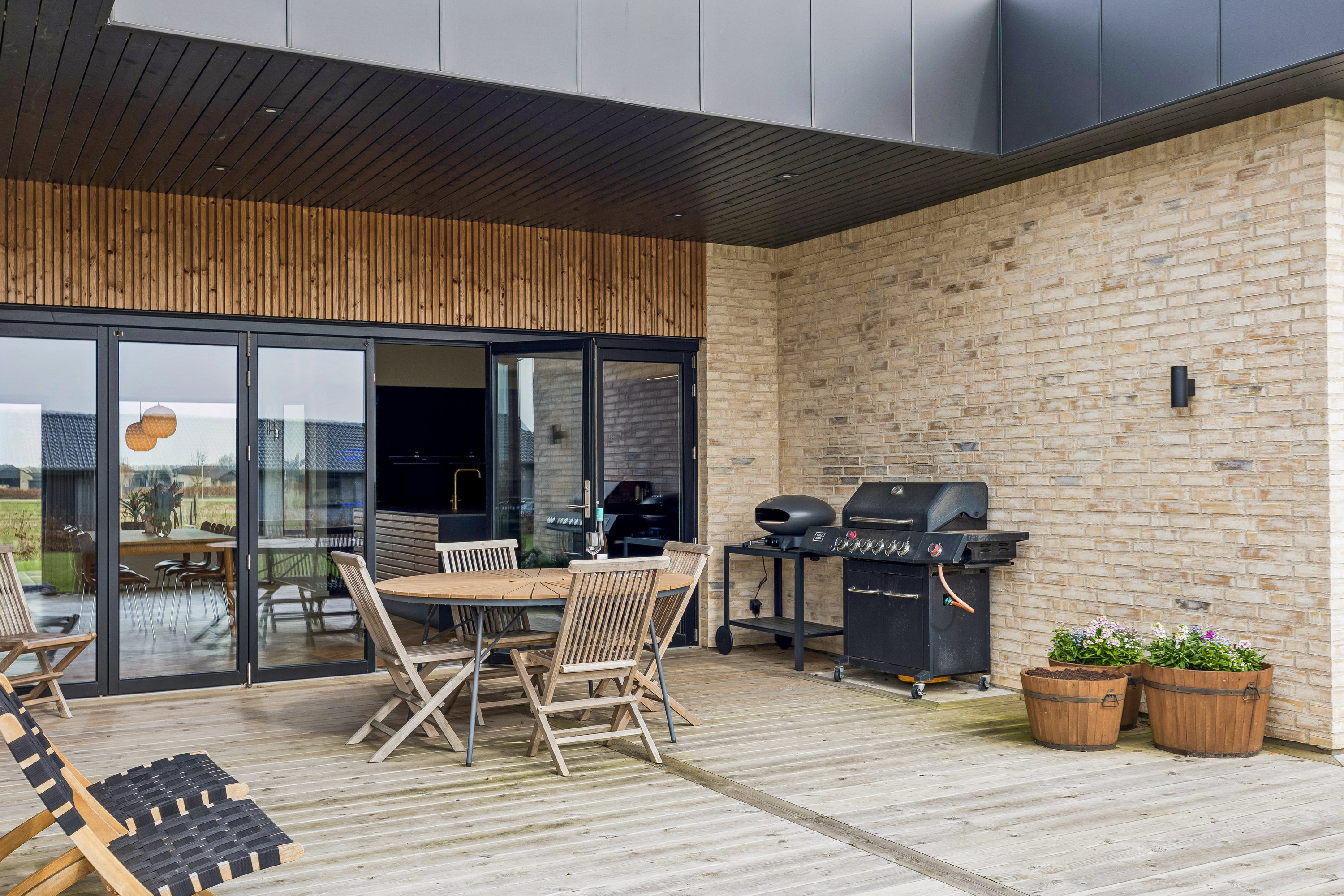 Miniaturebillede 1: terrasse. Billede af Lille Dalby Ager 6, 8722 Hedensted