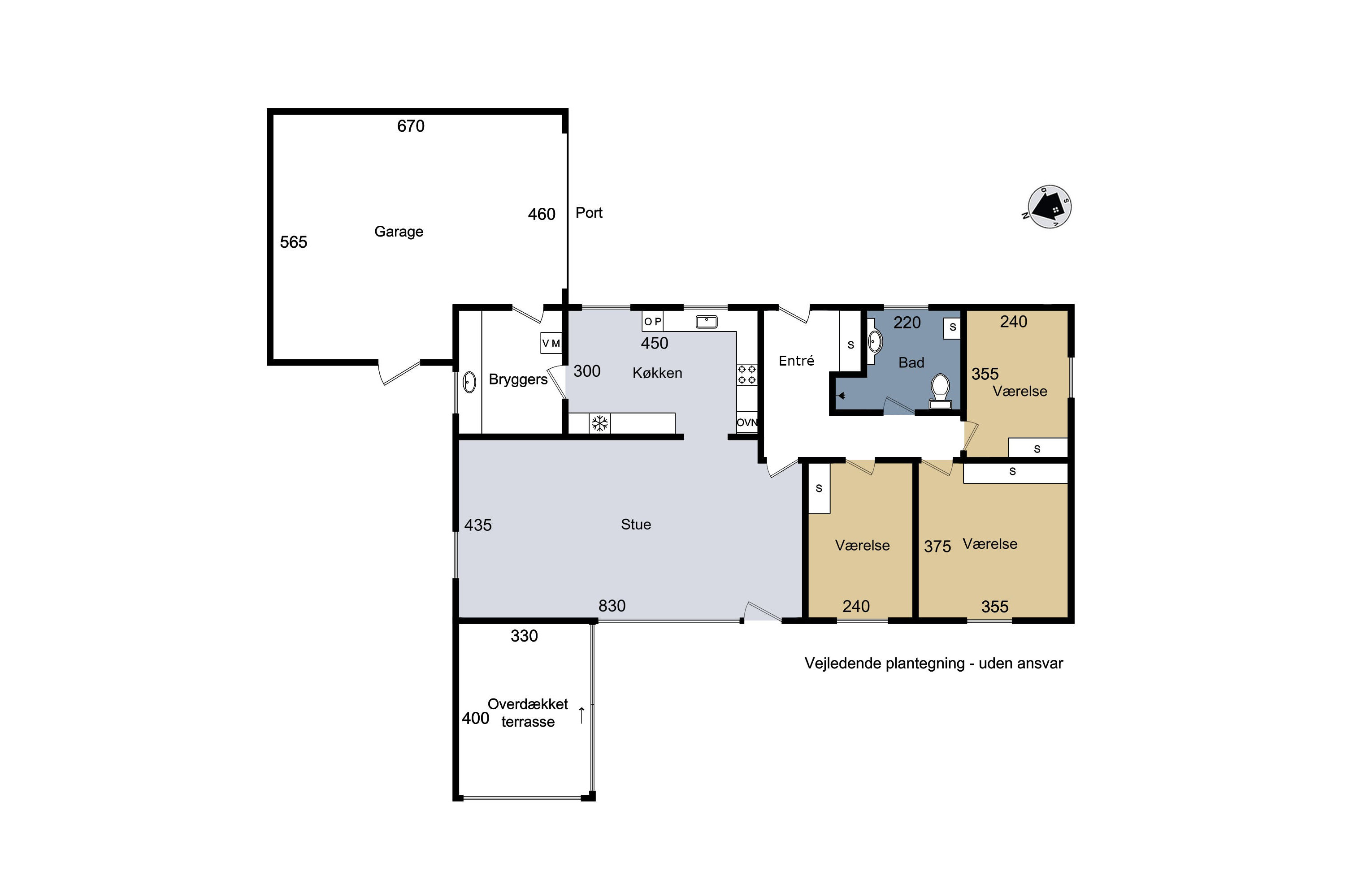 Plantegninger billede af Kristoffersvej 27, 4100 Ringsted