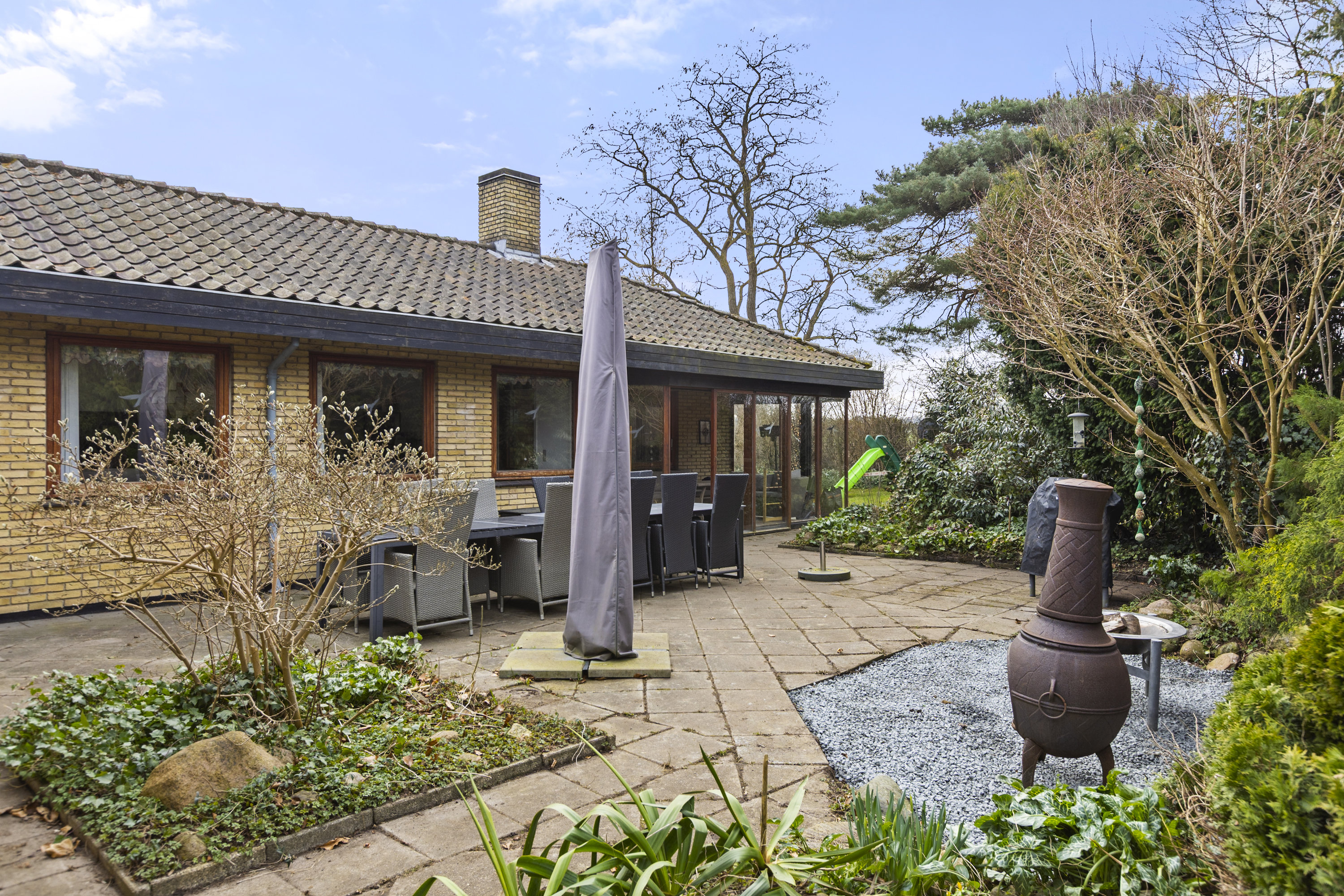 Miniaturebillede 2: terrasse. Billede af Klintemarksvej 19B, Tybjerg, 4100 Ringsted