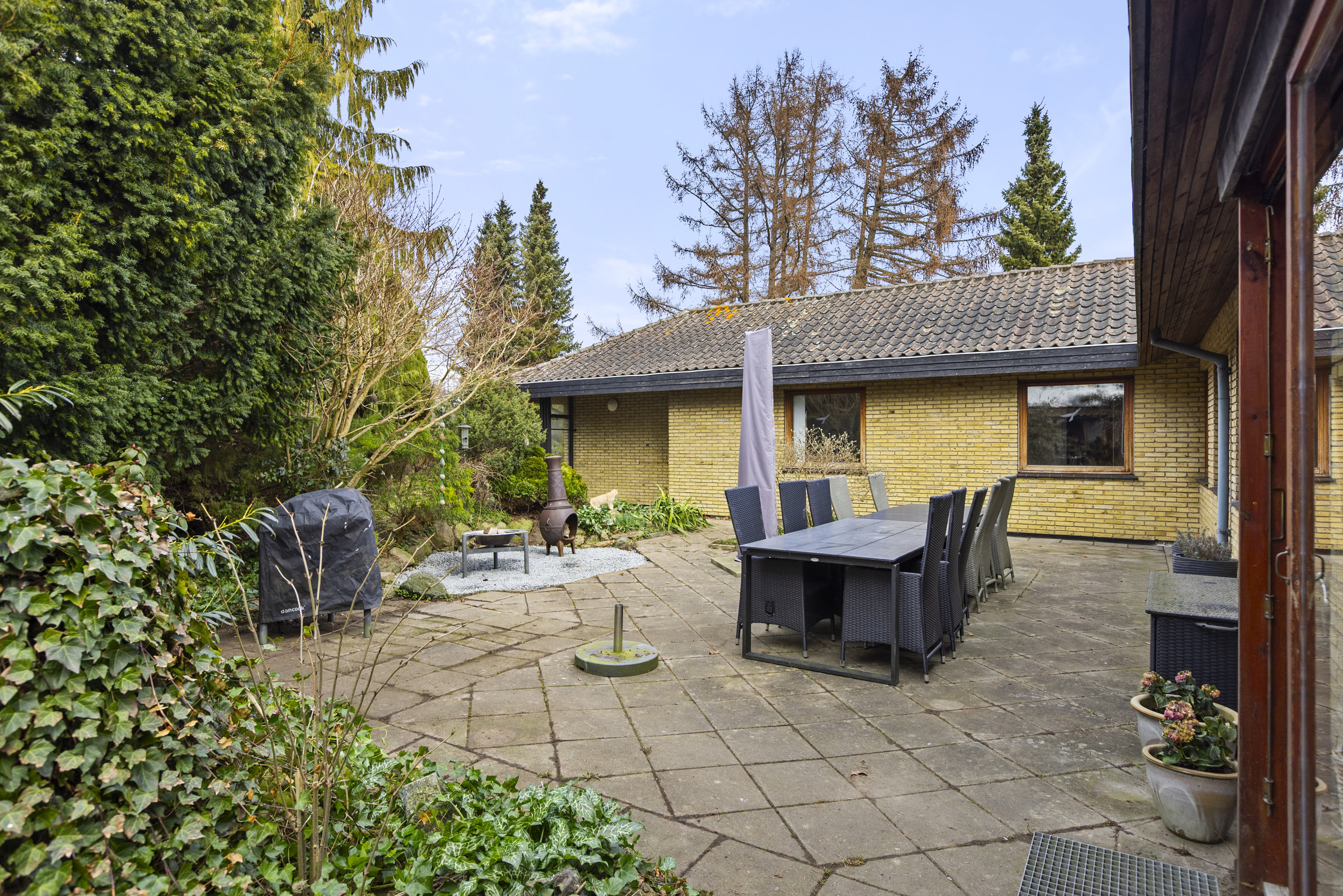 Fremhævet terrasse billede i fuldskærmstilstand. Billede af Klintemarksvej 19B, Tybjerg, 4100 Ringsted