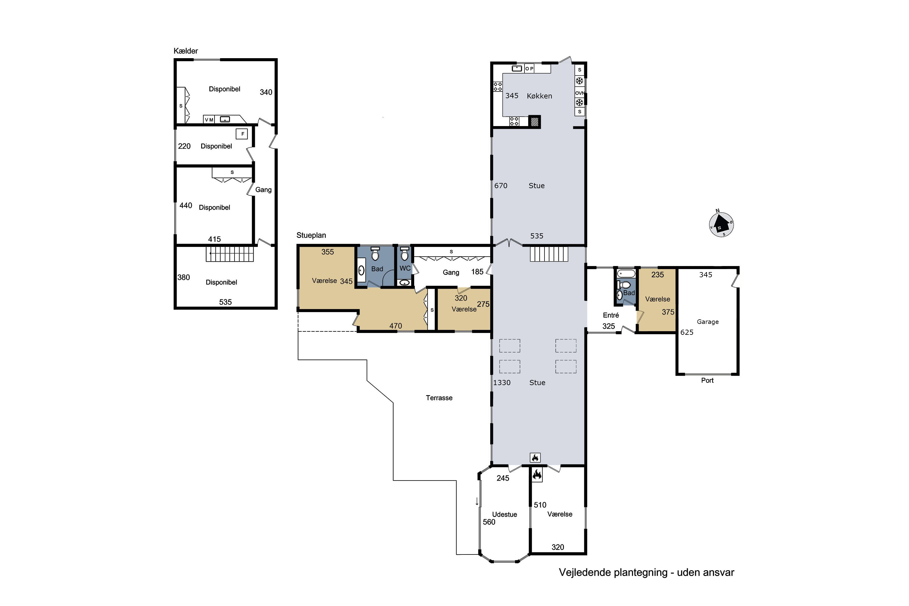 Plantegninger billede af Klintemarksvej 19B, Tybjerg, 4100 Ringsted