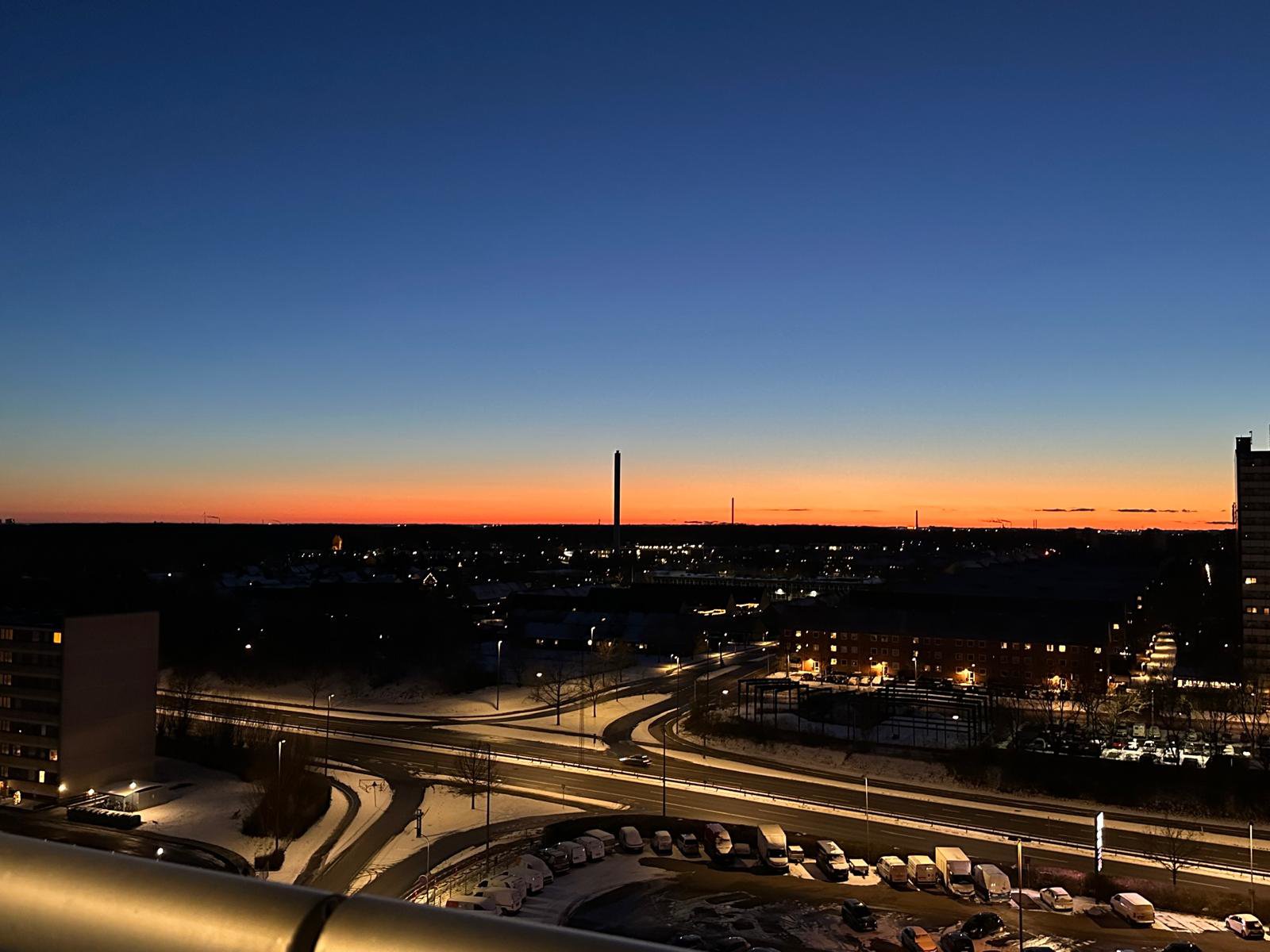 Fremhævet udsigt nat billede i fuldskærmstilstand. Billede af Rebæk Søpark 3, 11. 1109., 2650 Hvidovre