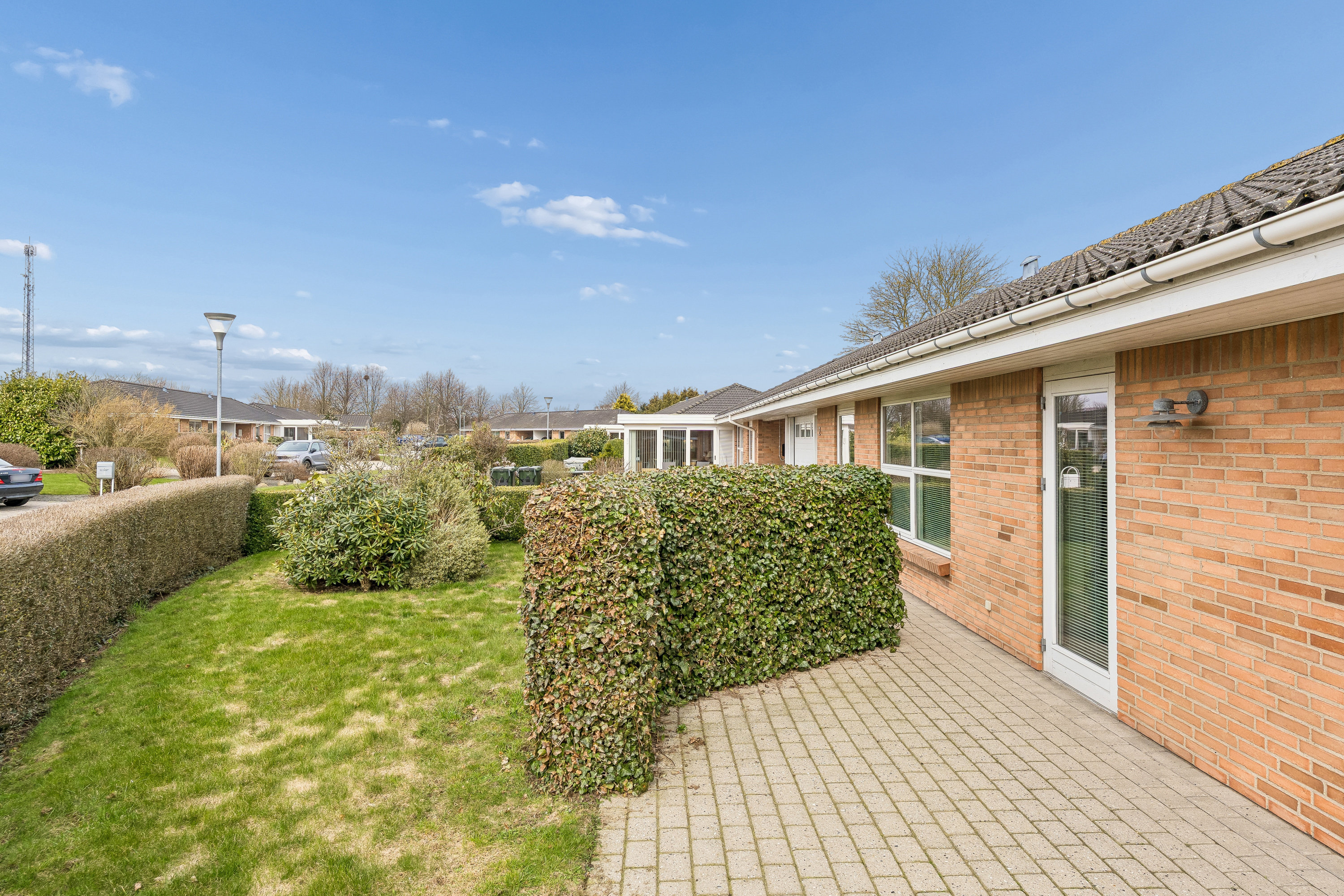 Fremhævet terrasse billede i fuldskærmstilstand. Billede af Kirkevænget 2, 8722 Hedensted