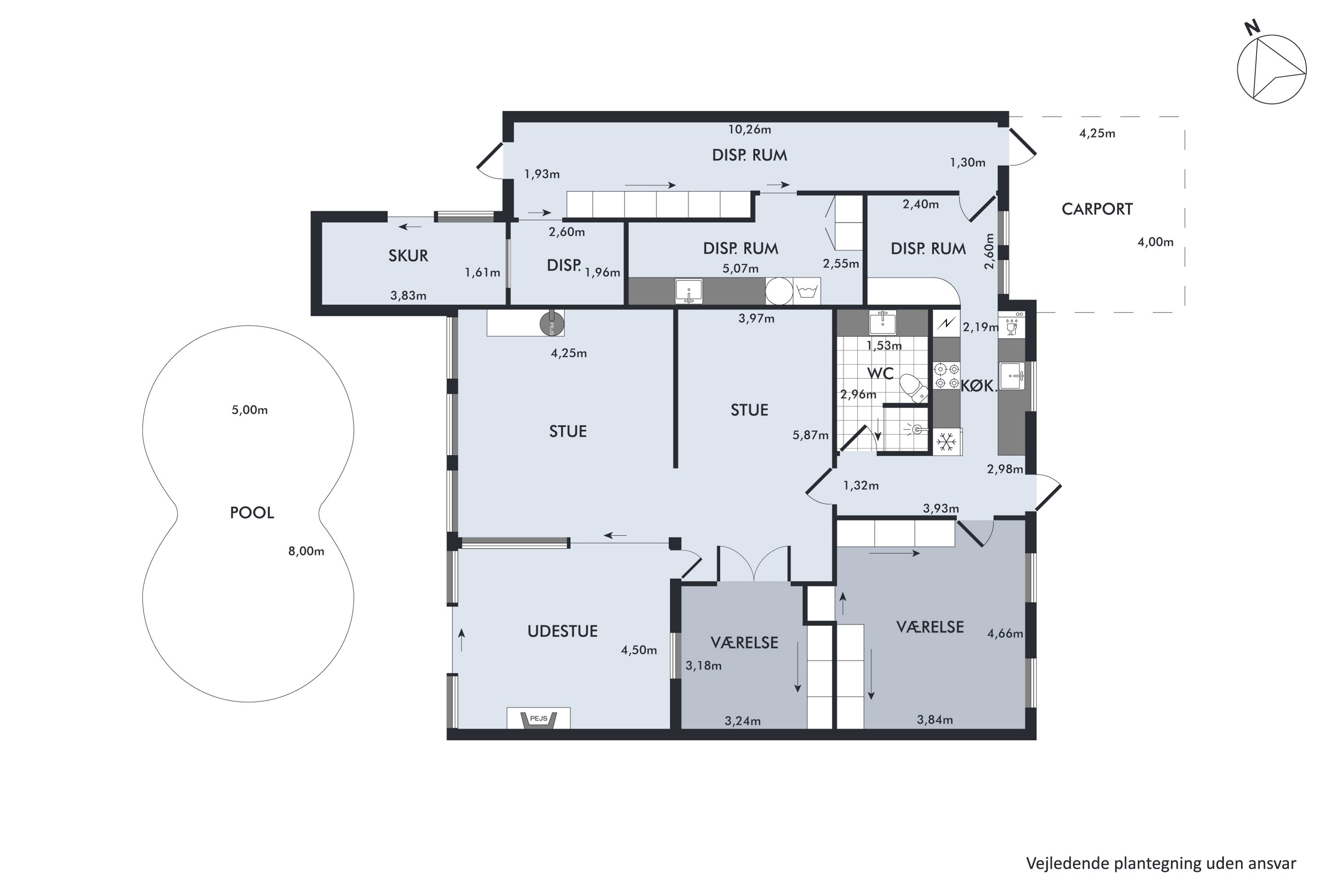 Plantegninger billede af Stenlængen 10, 2770 Kastrup