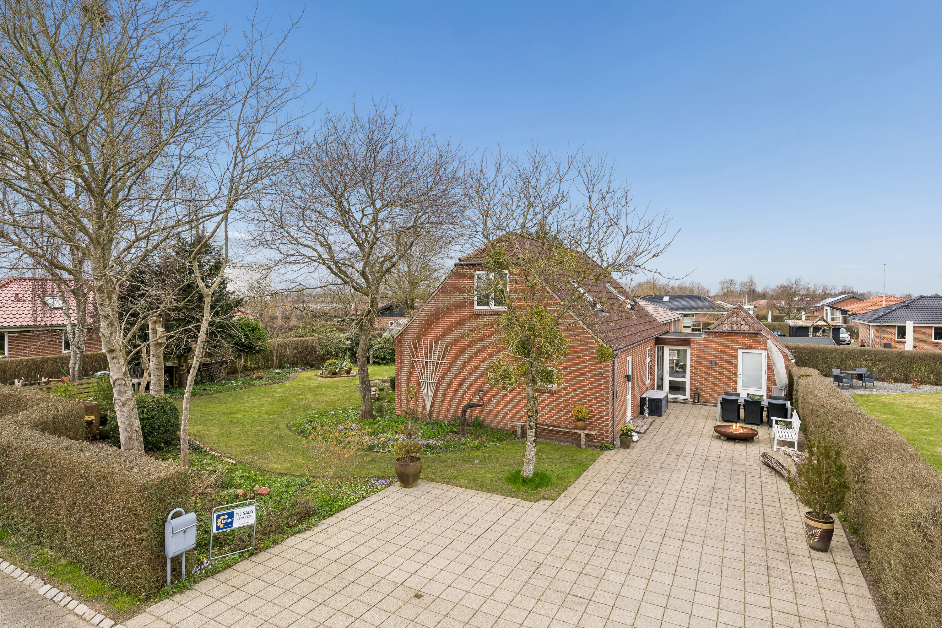 Villa: Ejendommen på Olinesmindevej 13, 8722 Hedensted