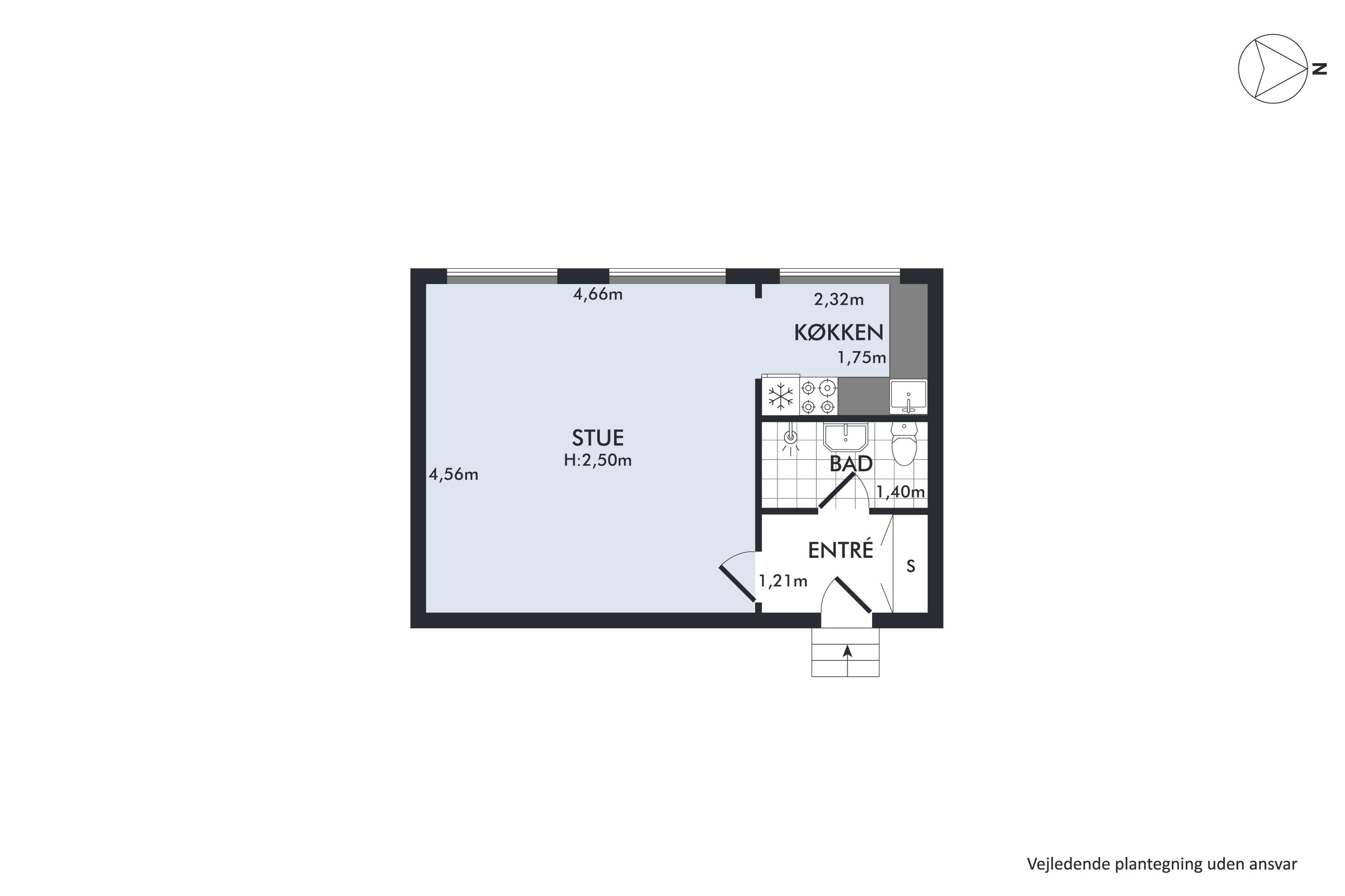 Plantegninger billede af Lindebo 11, st.. 63., 2630 Taastrup