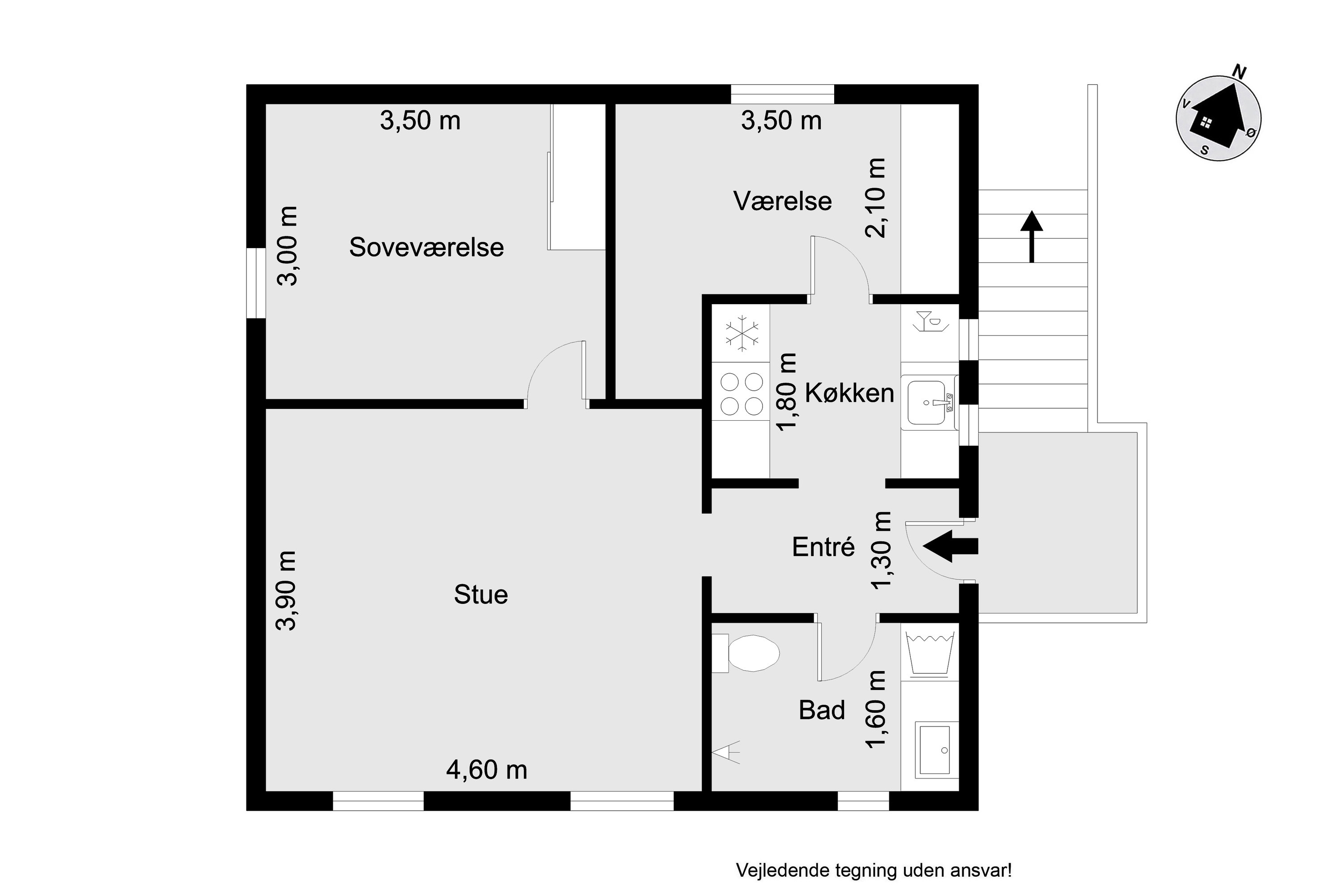 Plantegninger billede af Thorshammer 179, 1., 7500 Holstebro