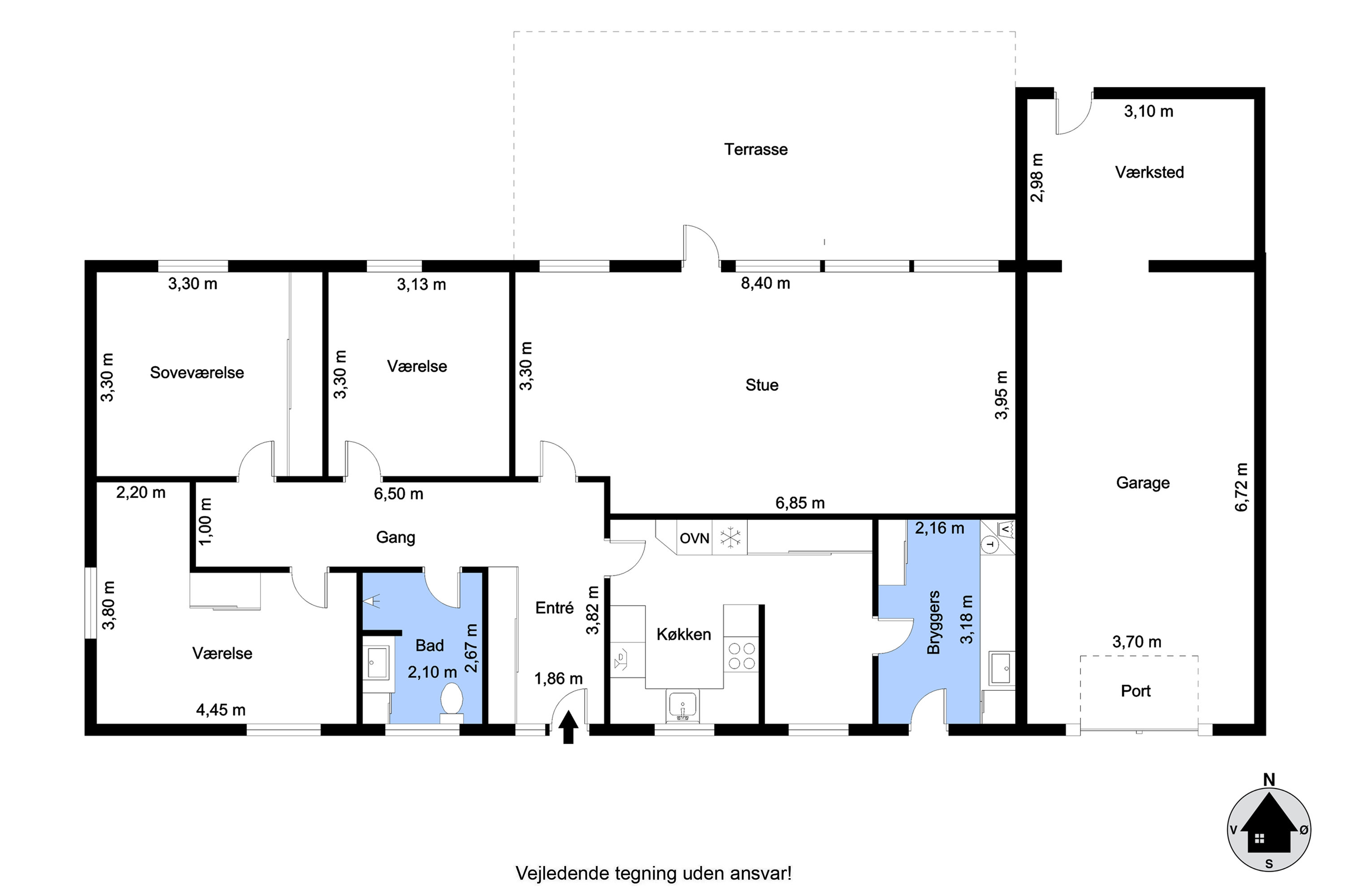 Plantegninger billede af Engbovej 14, 9200 Aalborg SV
