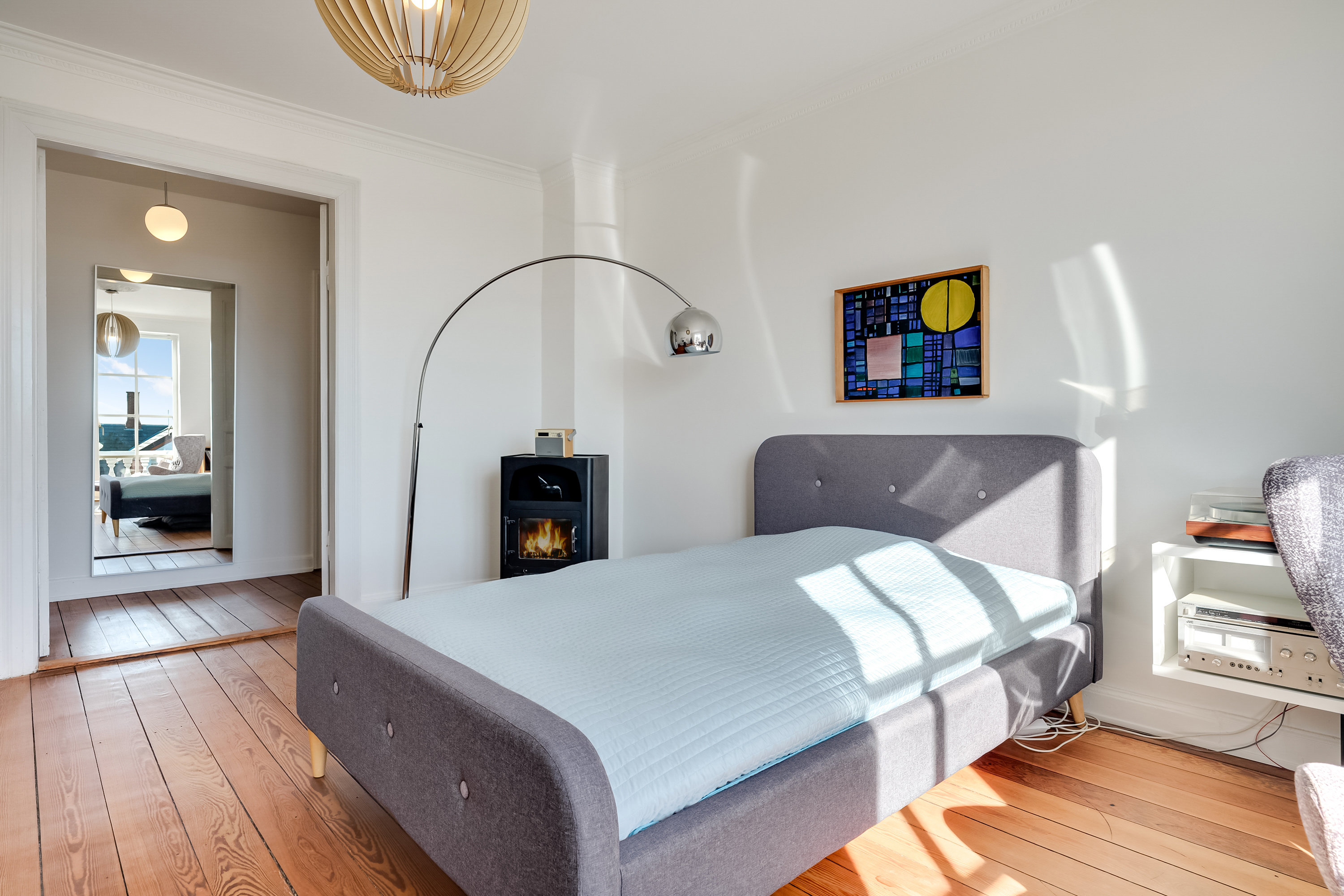 Fremhævet soveværelse billede i fuldskærmstilstand. Billede af Dyrehavevej 26, 5800 Nyborg