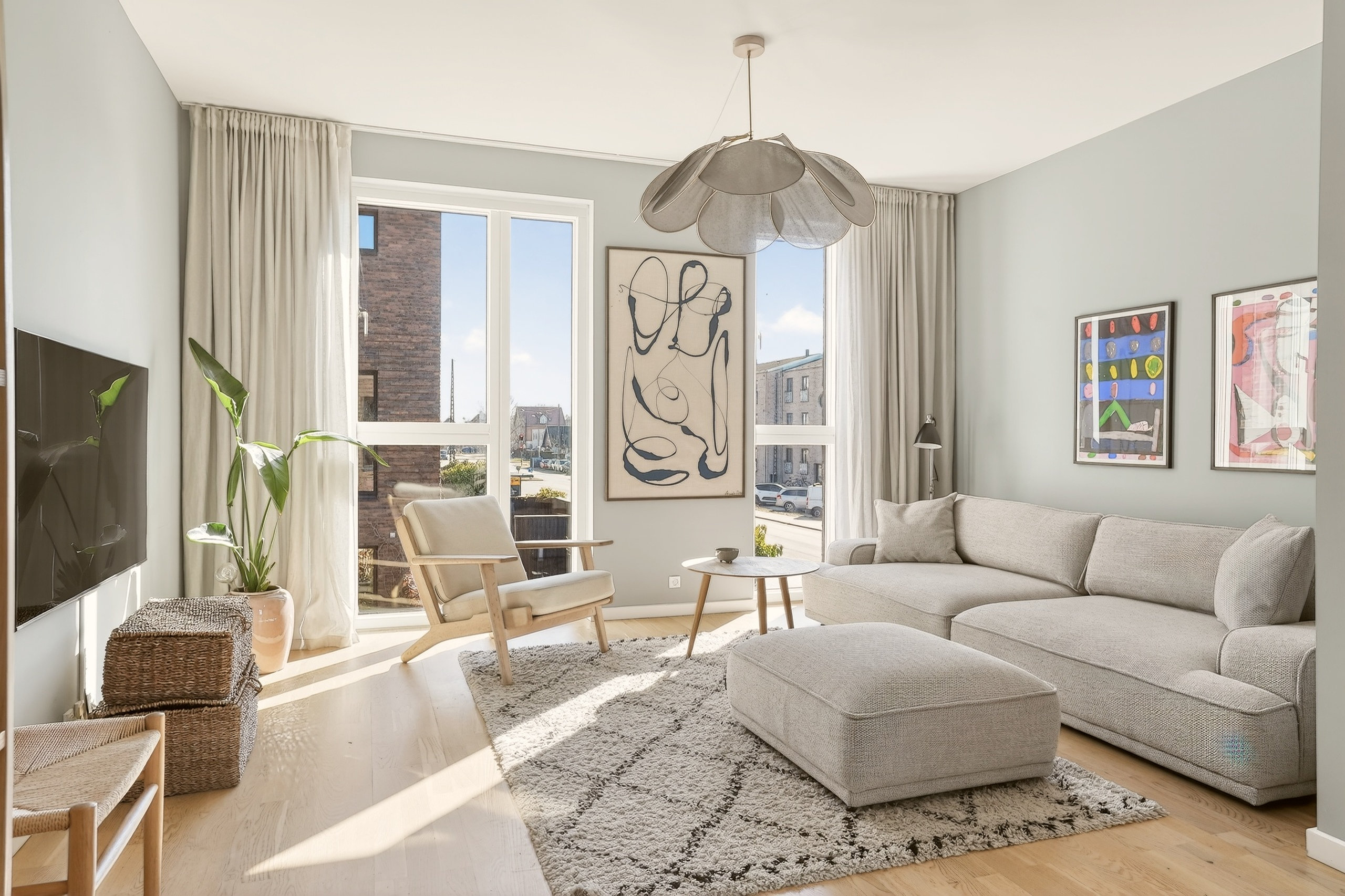 Fremhævet stue billede i fuldskærmstilstand. Billede af Belle de Boskoopvej 2, 2500 Valby