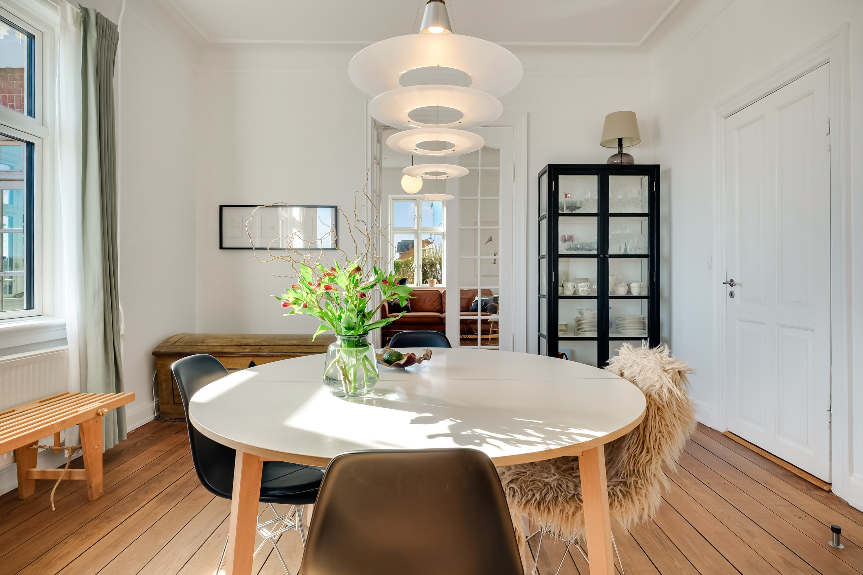 Fremhævet stue billede i fuldskærmstilstand. Billede af Dyrehavevej 26, 5800 Nyborg