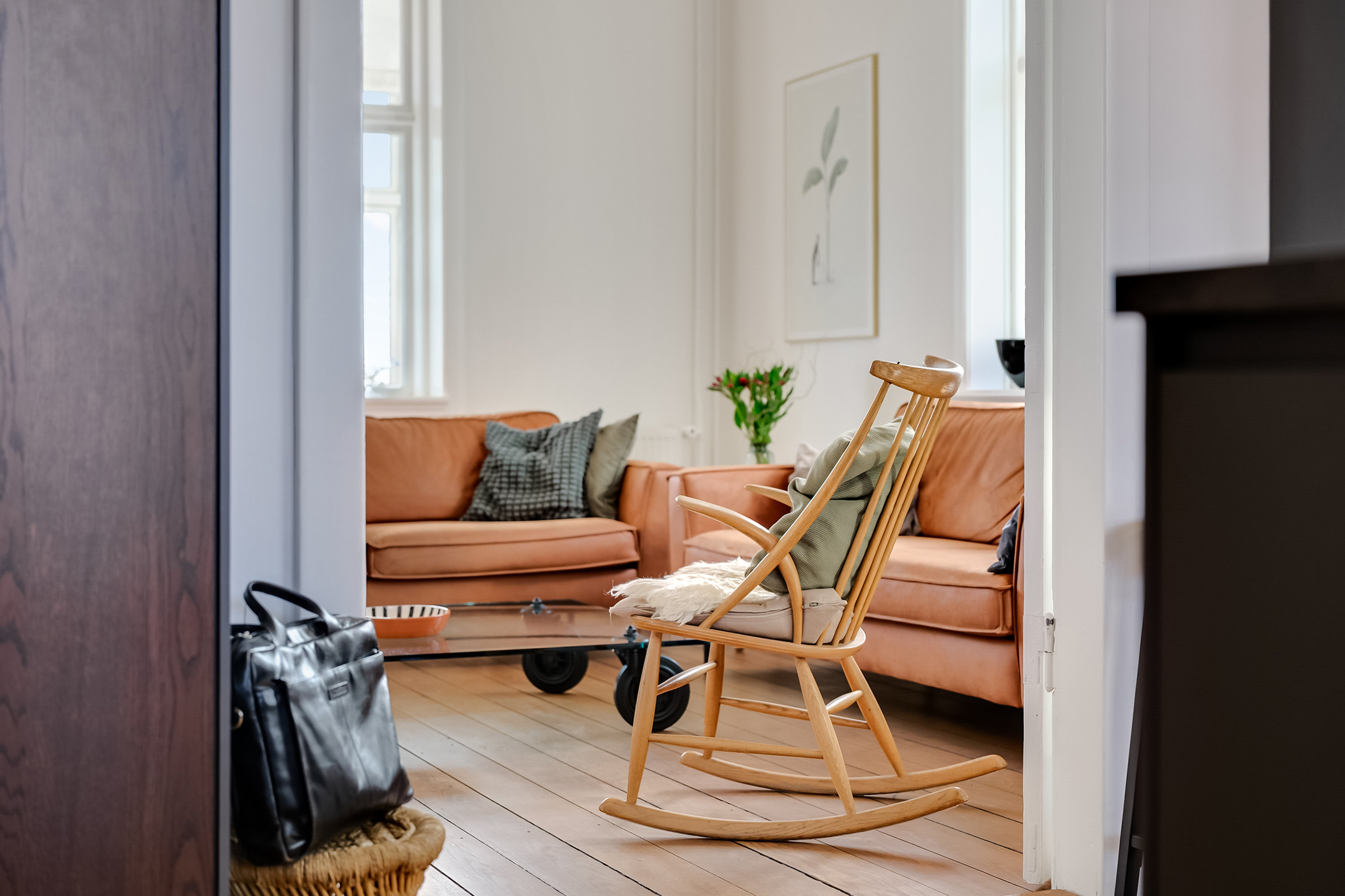 Fremhævet stue billede i fuldskærmstilstand. Billede af Dyrehavevej 26, 5800 Nyborg