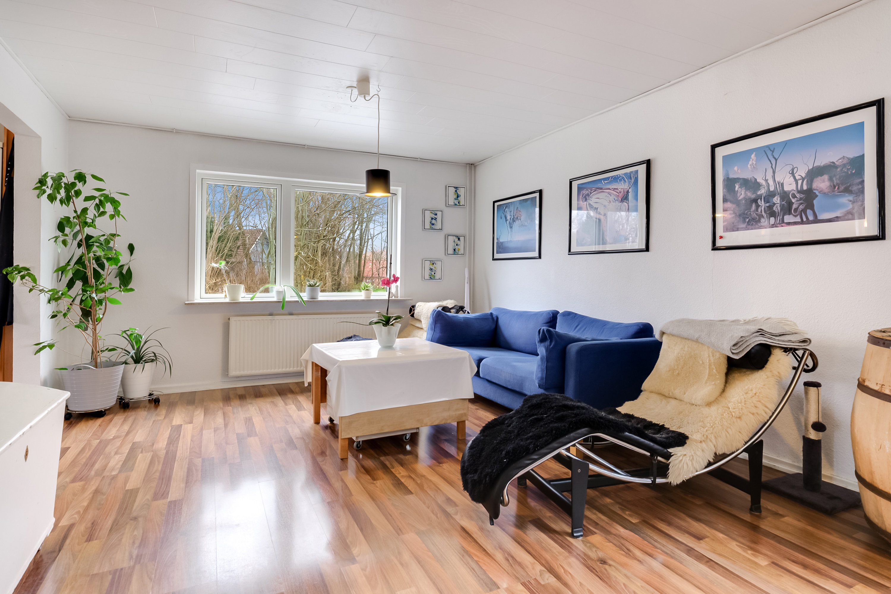 Fremhævet stue billede i fuldskærmstilstand. Billede af Rs Poulsens Vej 4, 5500 Middelfart