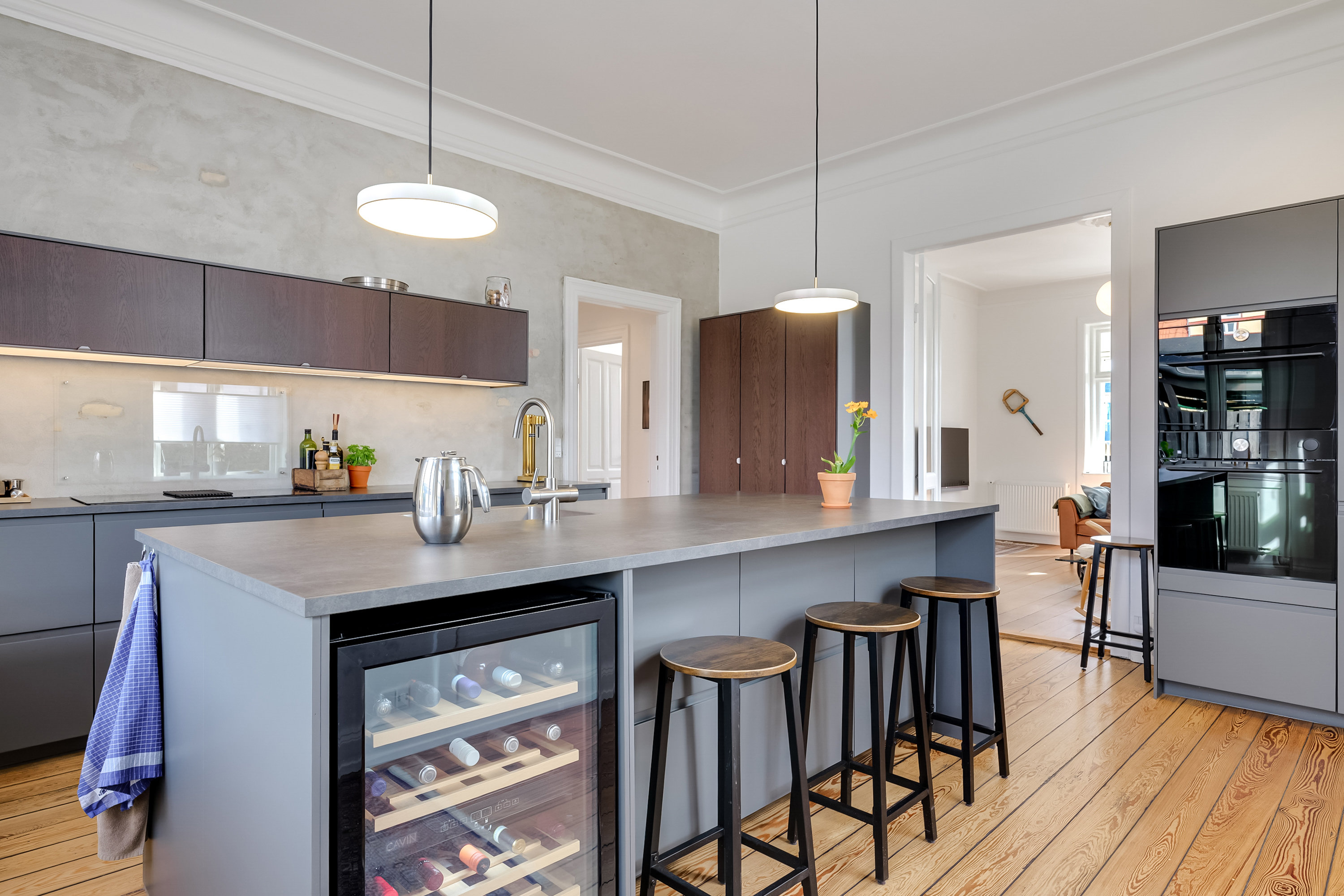 Fremhævet køkken billede i fuldskærmstilstand. Billede af Dyrehavevej 26, 5800 Nyborg