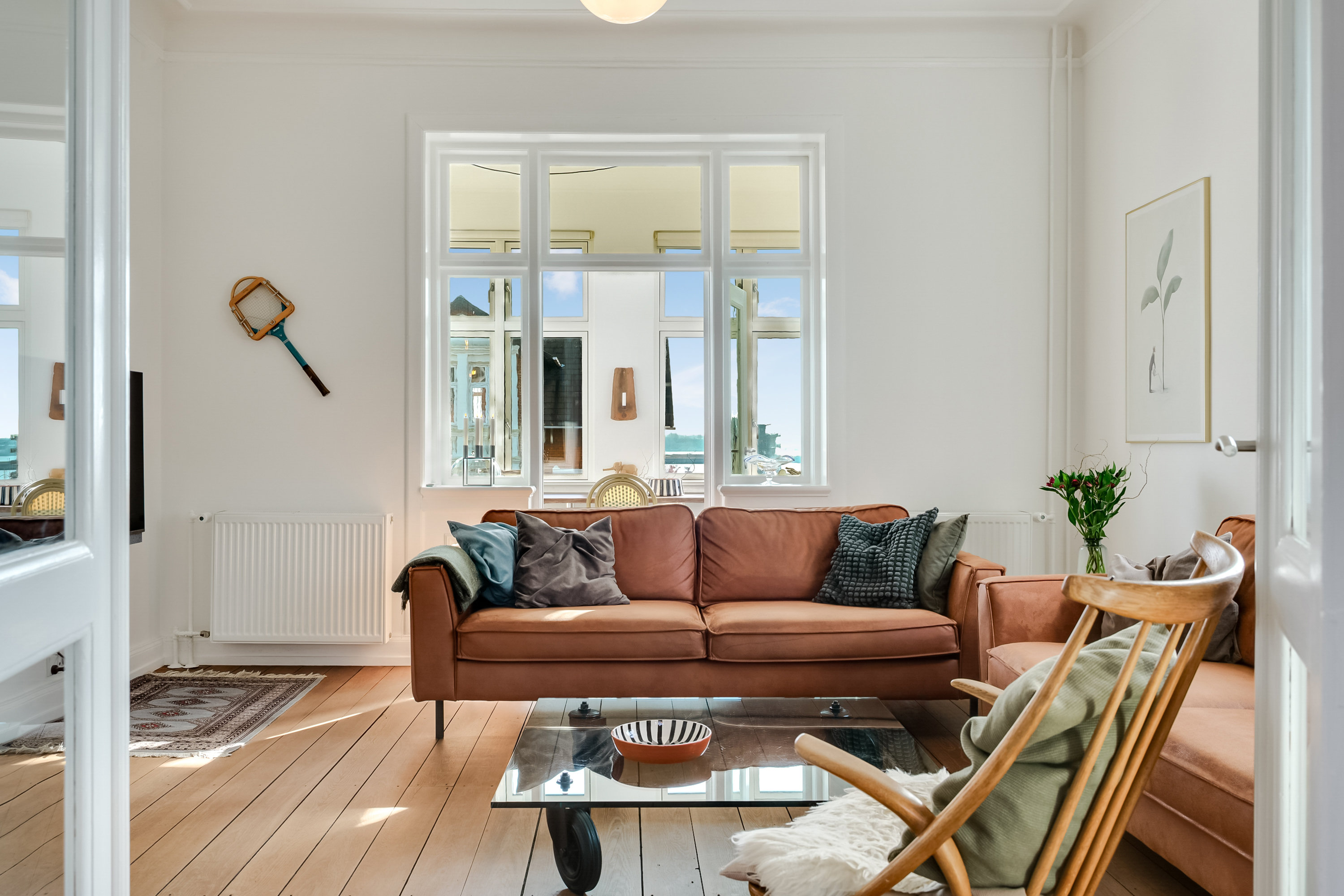 Fremhævet stue billede i fuldskærmstilstand. Billede af Dyrehavevej 26, 5800 Nyborg