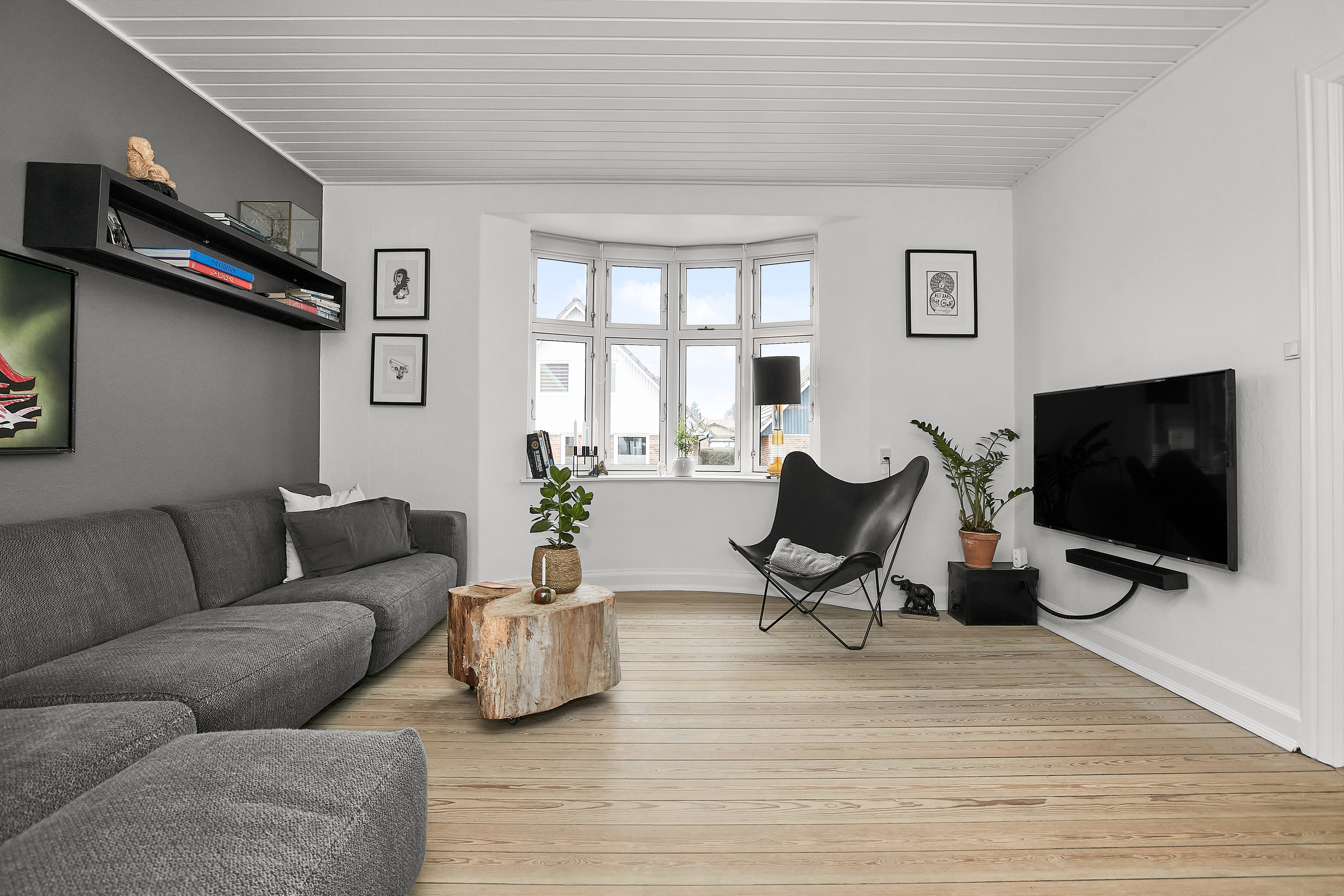 Fremhævet stue billede i fuldskærmstilstand. Billede af Læsøgade 6, 8700 Horsens