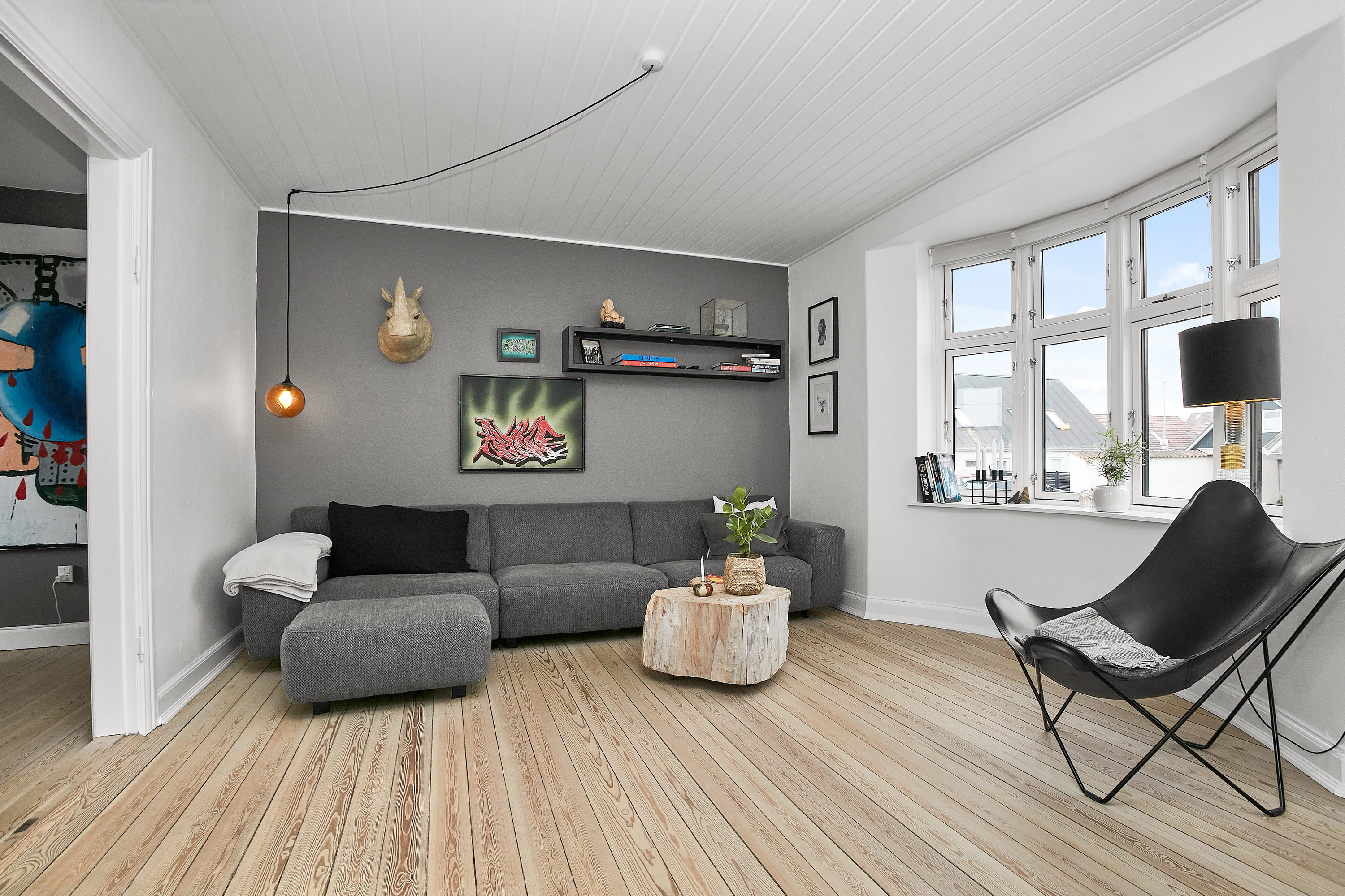 Fremhævet stue billede i fuldskærmstilstand. Billede af Læsøgade 6, 8700 Horsens