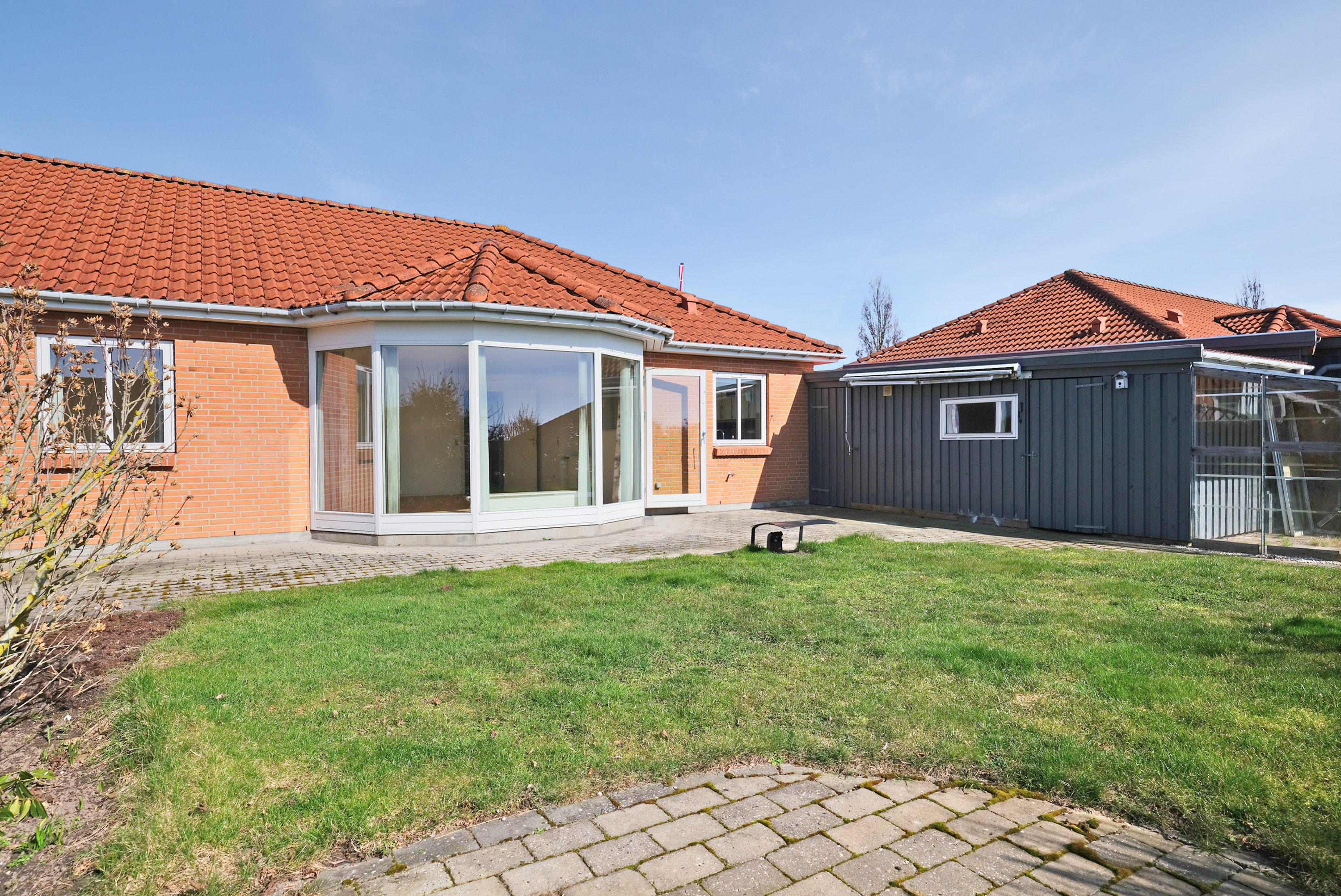 Fremhævet have billede i fuldskærmstilstand. Billede af Hylleager 6, Aunslev, 5800 Nyborg