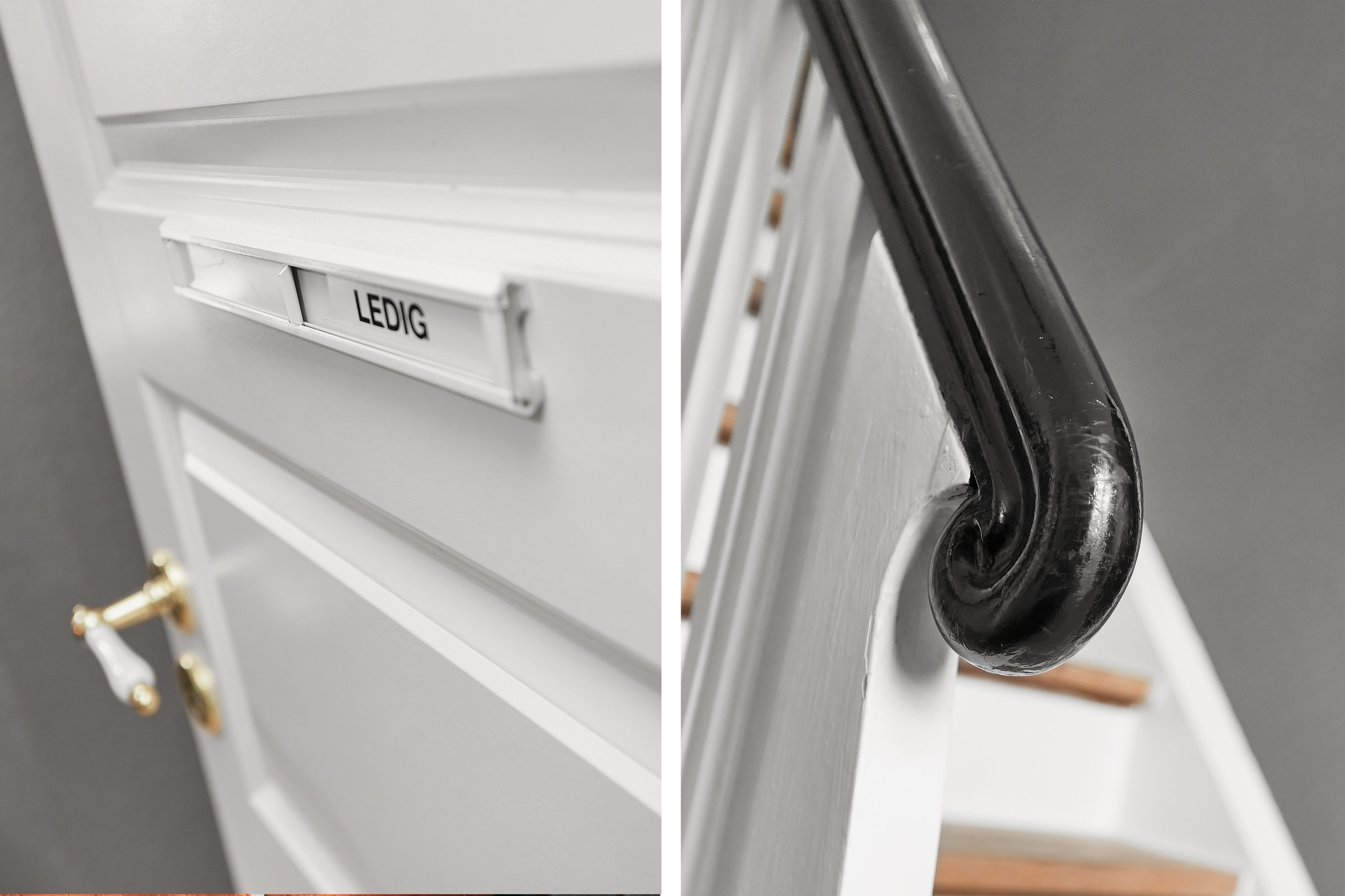 Fremhævet detaljer  - opgang billede i fuldskærmstilstand. Billede af Læsøgade 6, 8700 Horsens