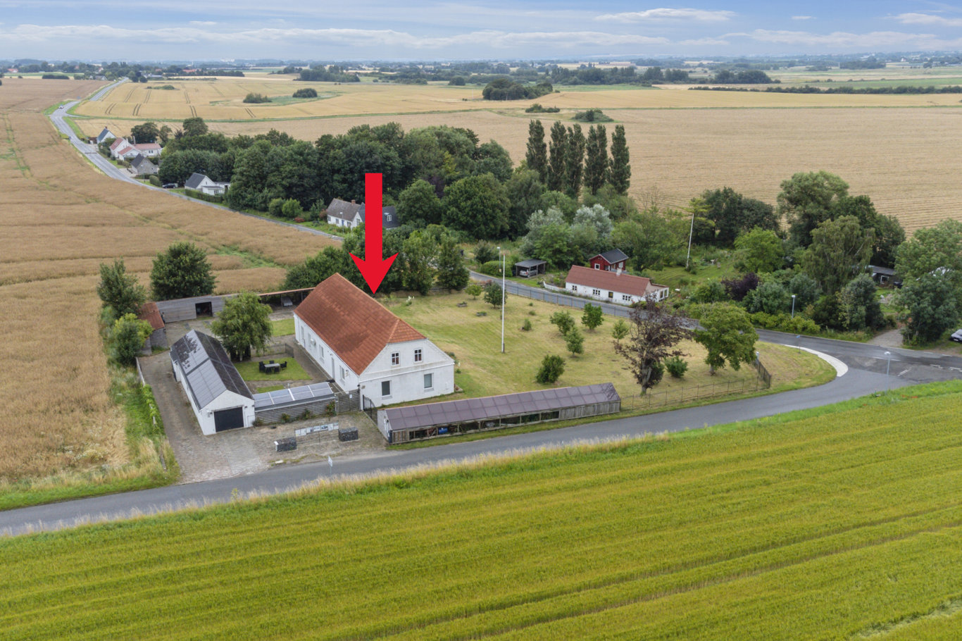 Fremhævet  billede i fuldskærmstilstand. Billede af Gårdhøjsvej 2, Drøsselbjerg, 4200 Slagelse