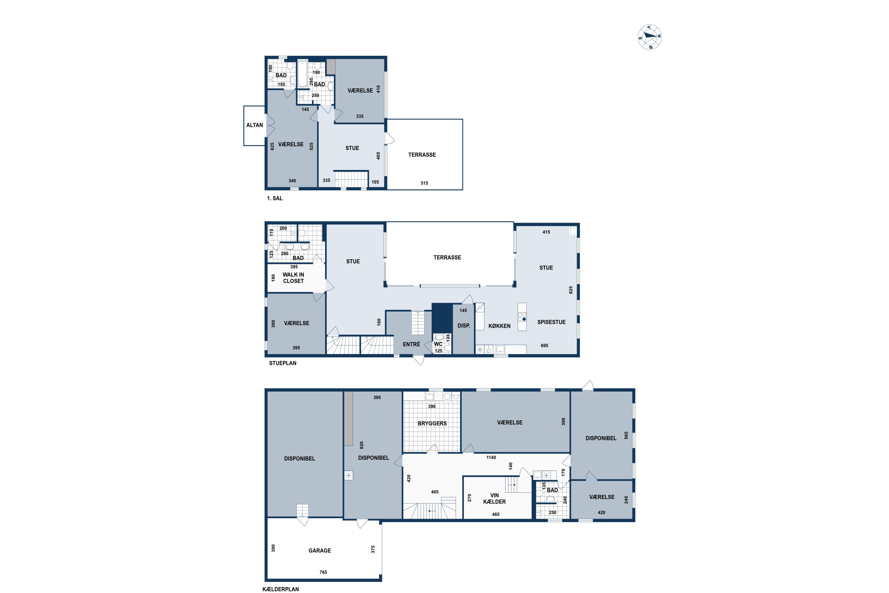 Plantegninger billede af Engdraget 25, 2500 Valby