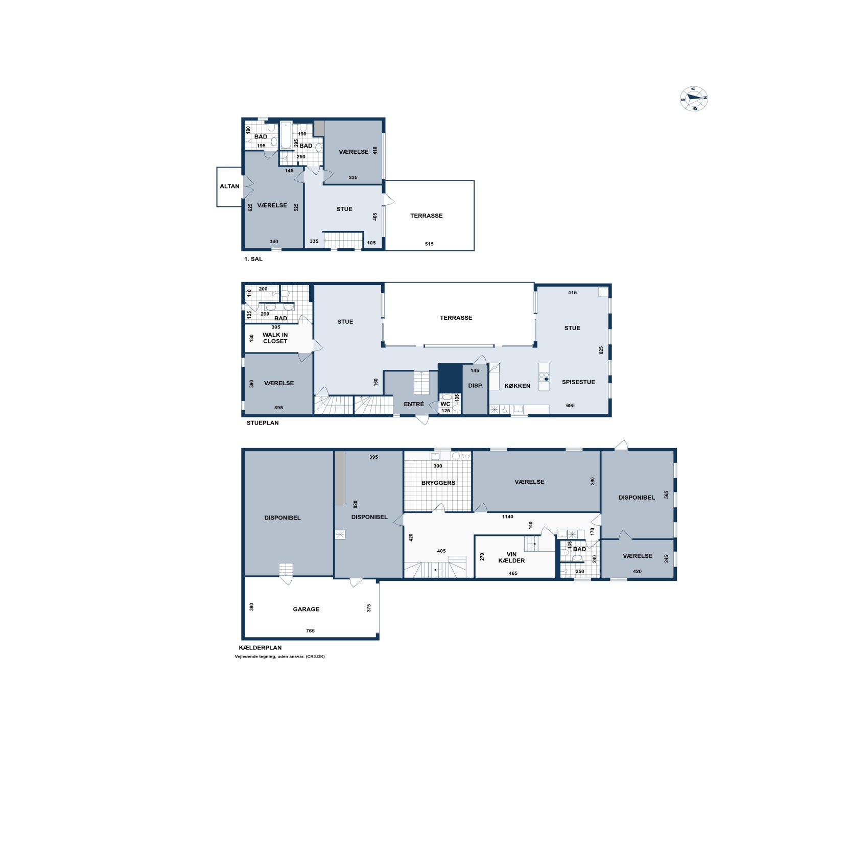 Plantegninger billede af Engdraget 25, 2500 Valby