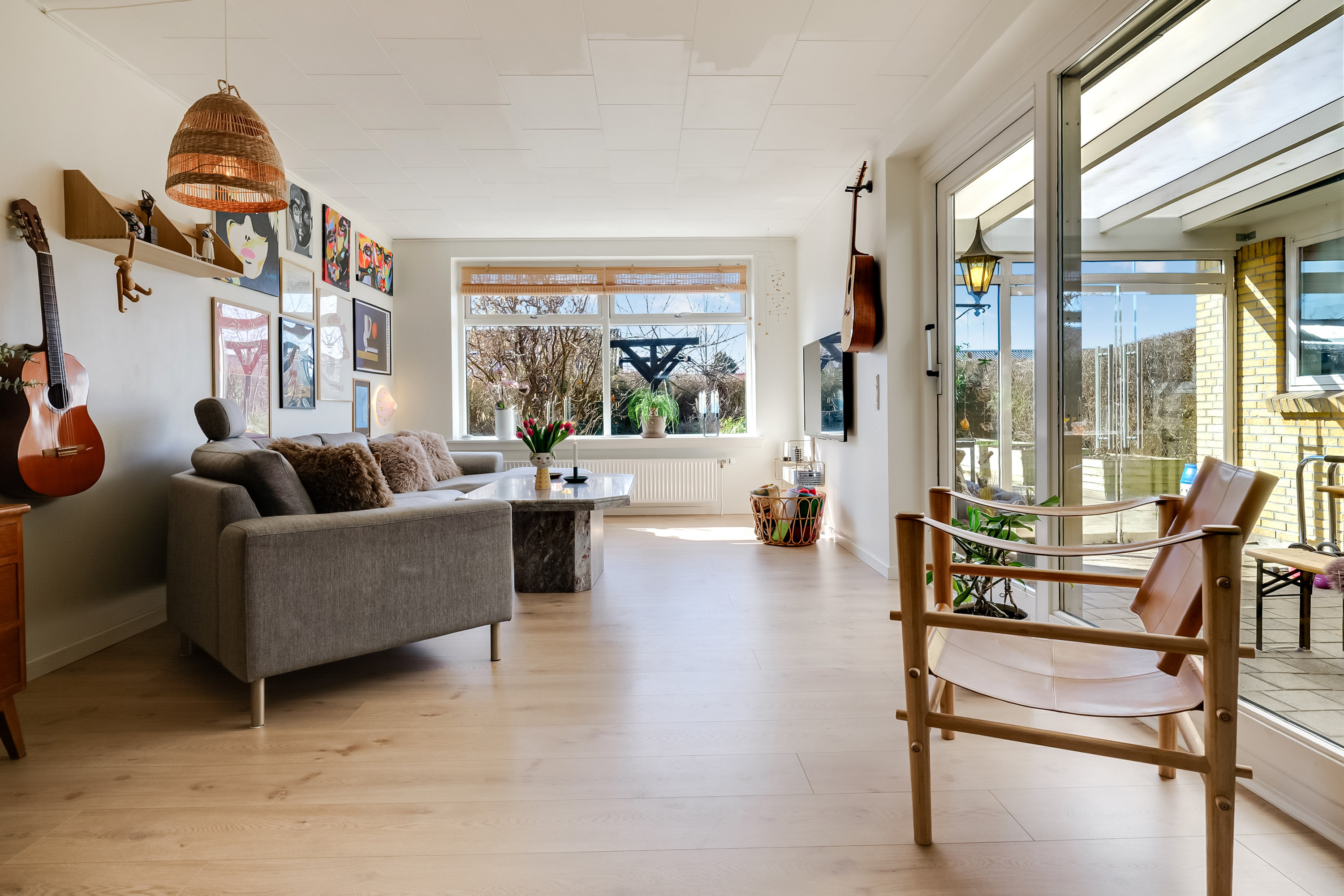 Fremhævet stue billede i fuldskærmstilstand. Billede af Risvej 88, 5800 Nyborg