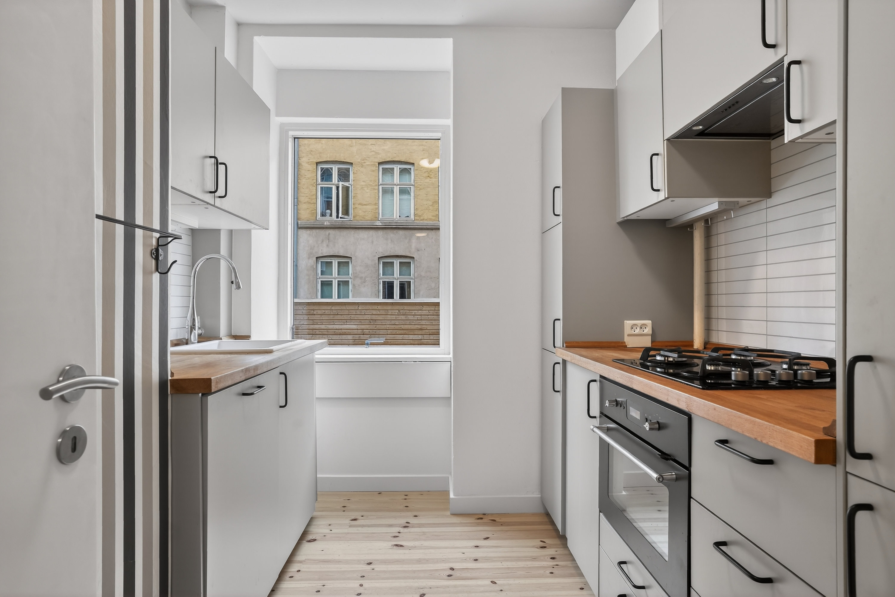 Fremhævet køkken billede i fuldskærmstilstand. Billede af Ved Andebakken 5, st.. th., 2000 Frederiksberg