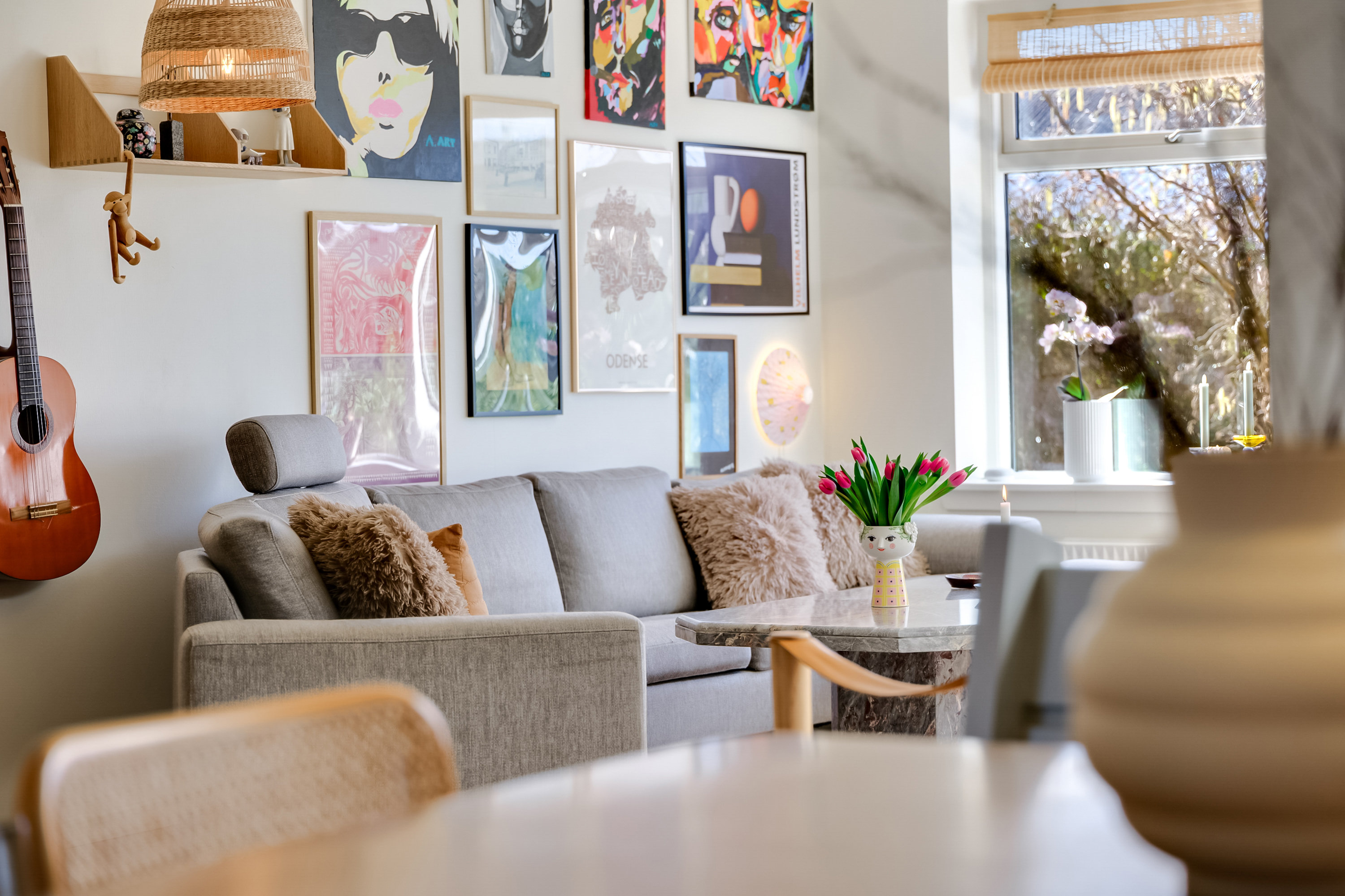 Fremhævet stue billede i fuldskærmstilstand. Billede af Risvej 88, 5800 Nyborg