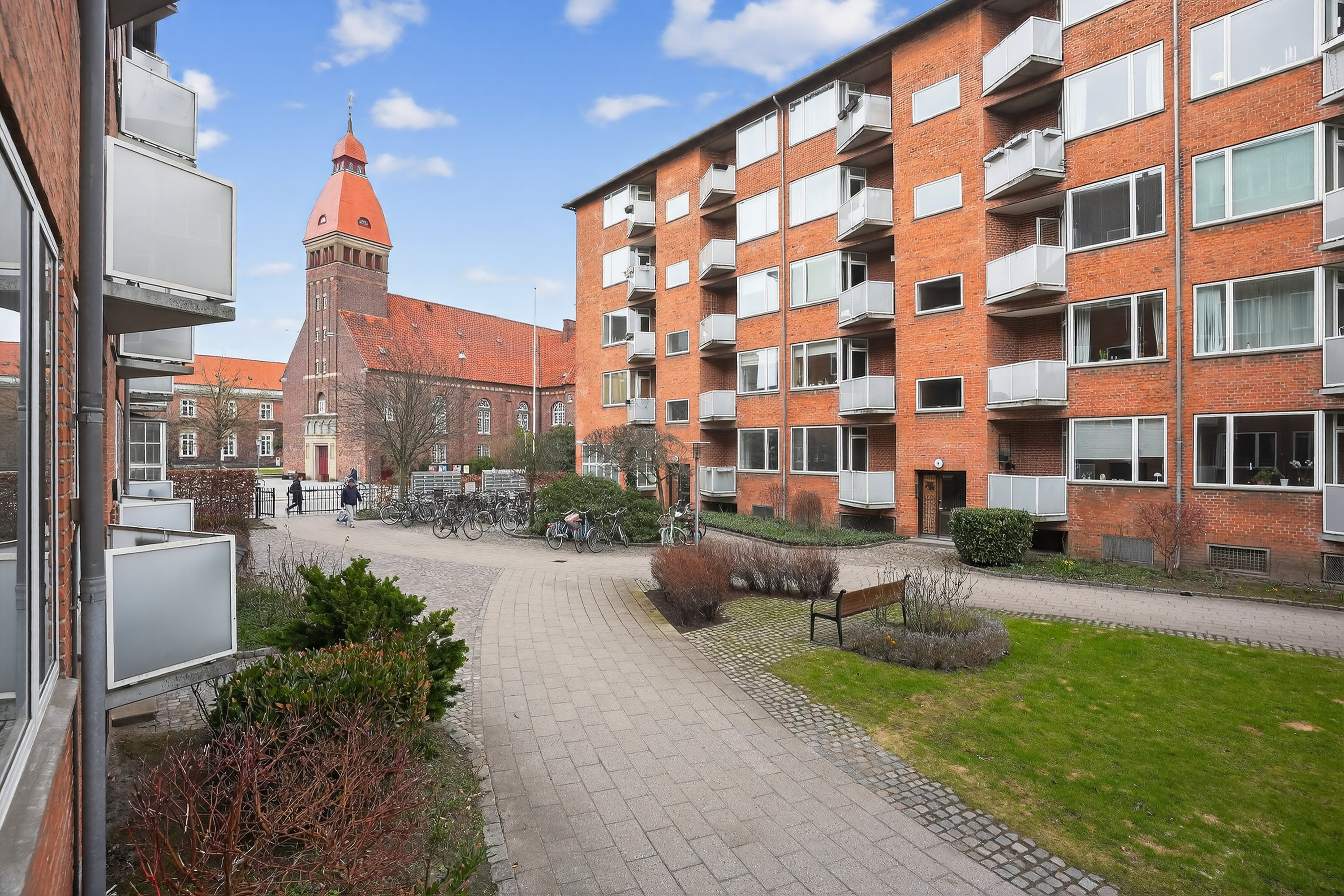 Miniaturebillede 1: udsigt. Billede af Ved Andebakken 5, st.. th., 2000 Frederiksberg