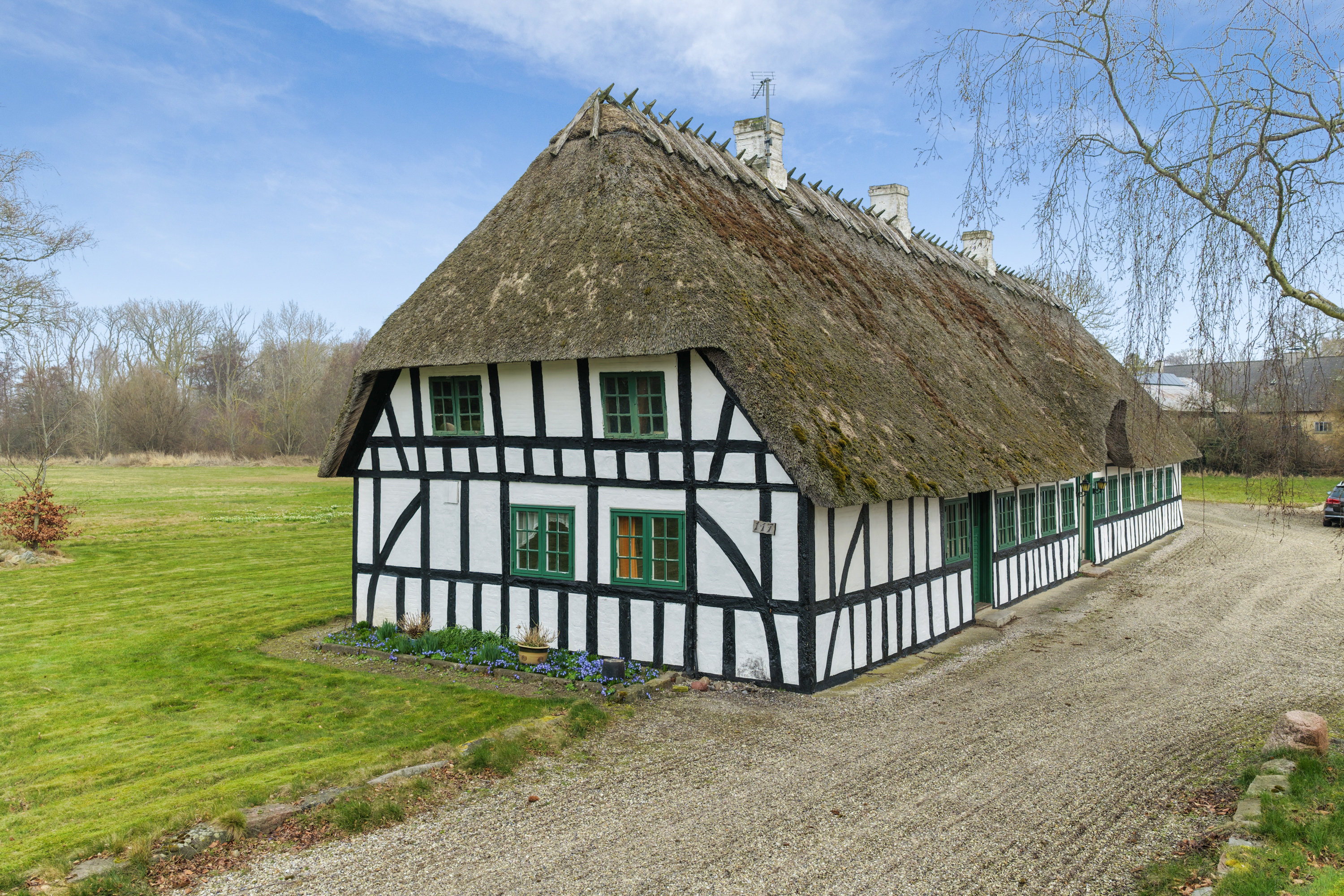 Miniaturebillede 1: facade. Billede af Strandgade 117, Strandby, 5683 Haarby