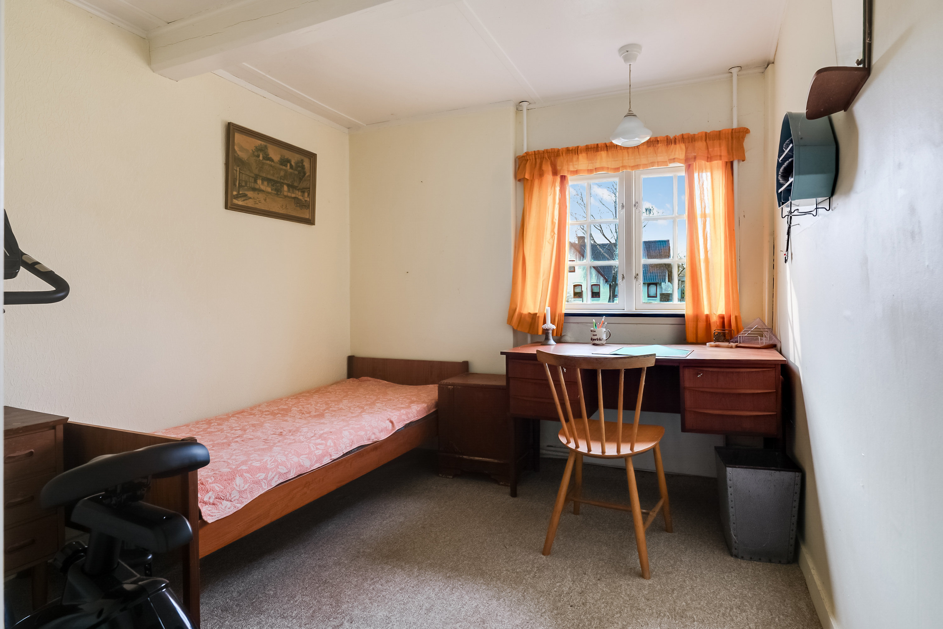 Fremhævet soveværelse billede i fuldskærmstilstand. Billede af Strandgade 117, Strandby, 5683 Haarby