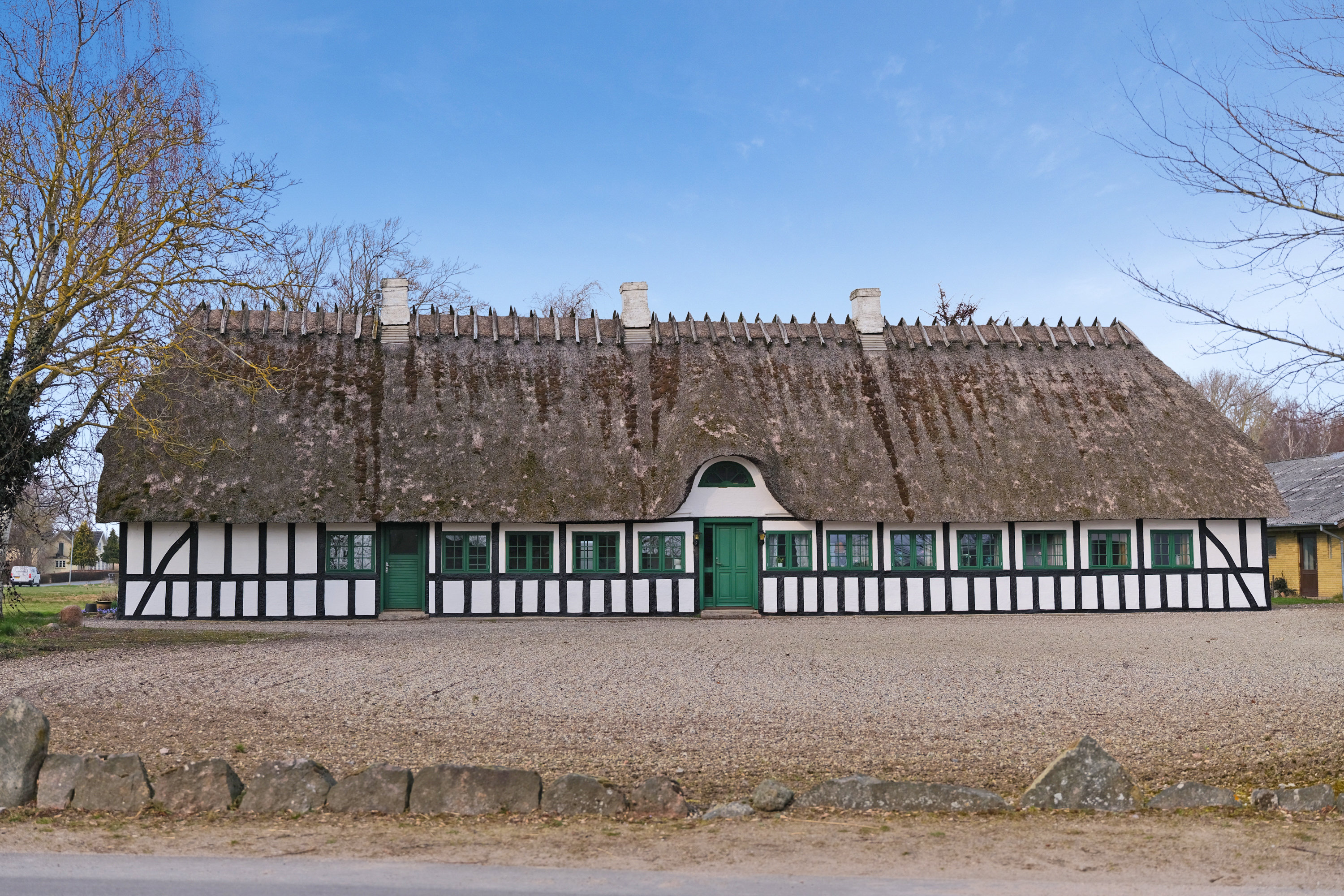 Landejendom: Facade på Strandgade 117, Strandby, 5683 Haarby
