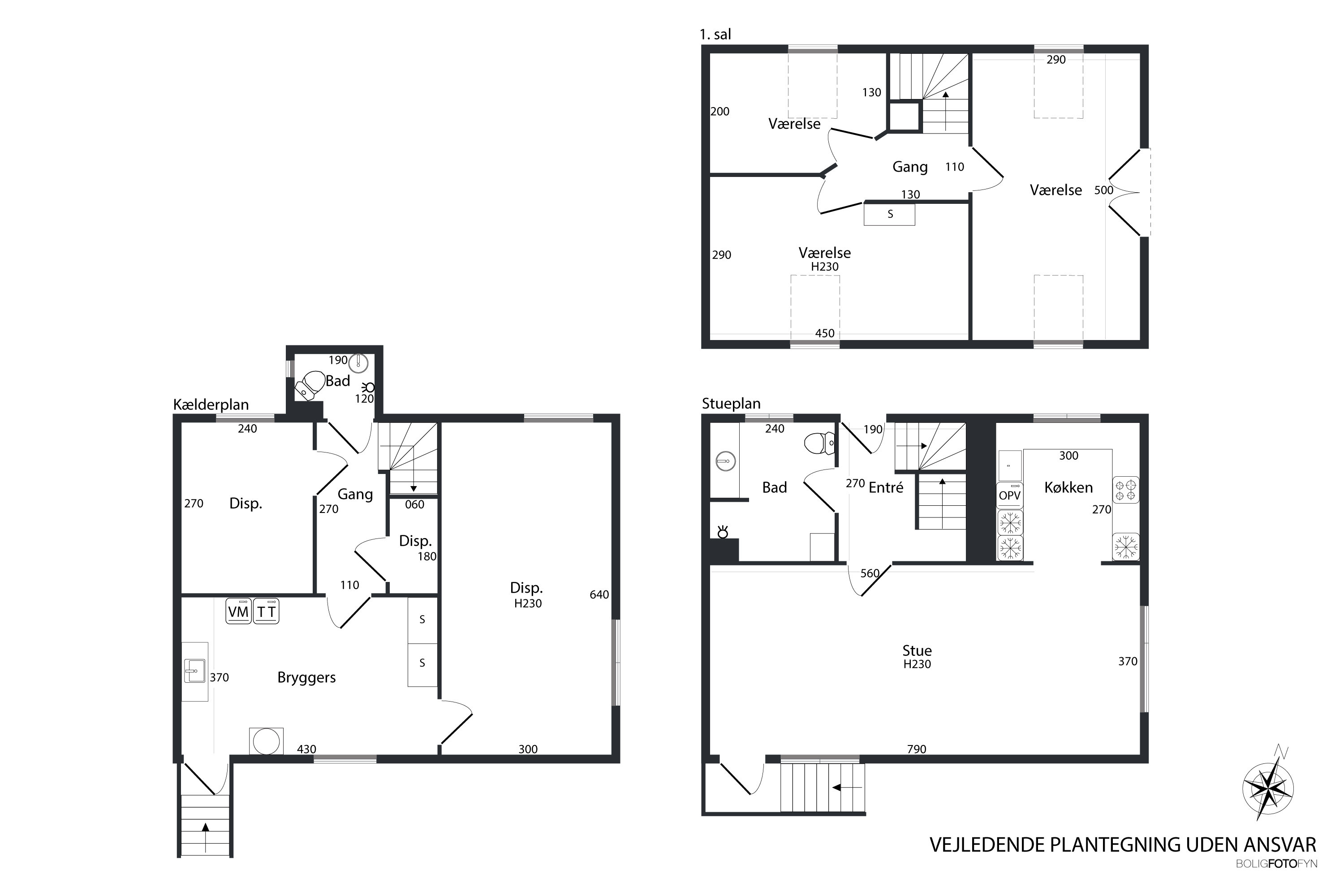 Plantegninger billede af Rs Poulsens Vej 4, 5500 Middelfart